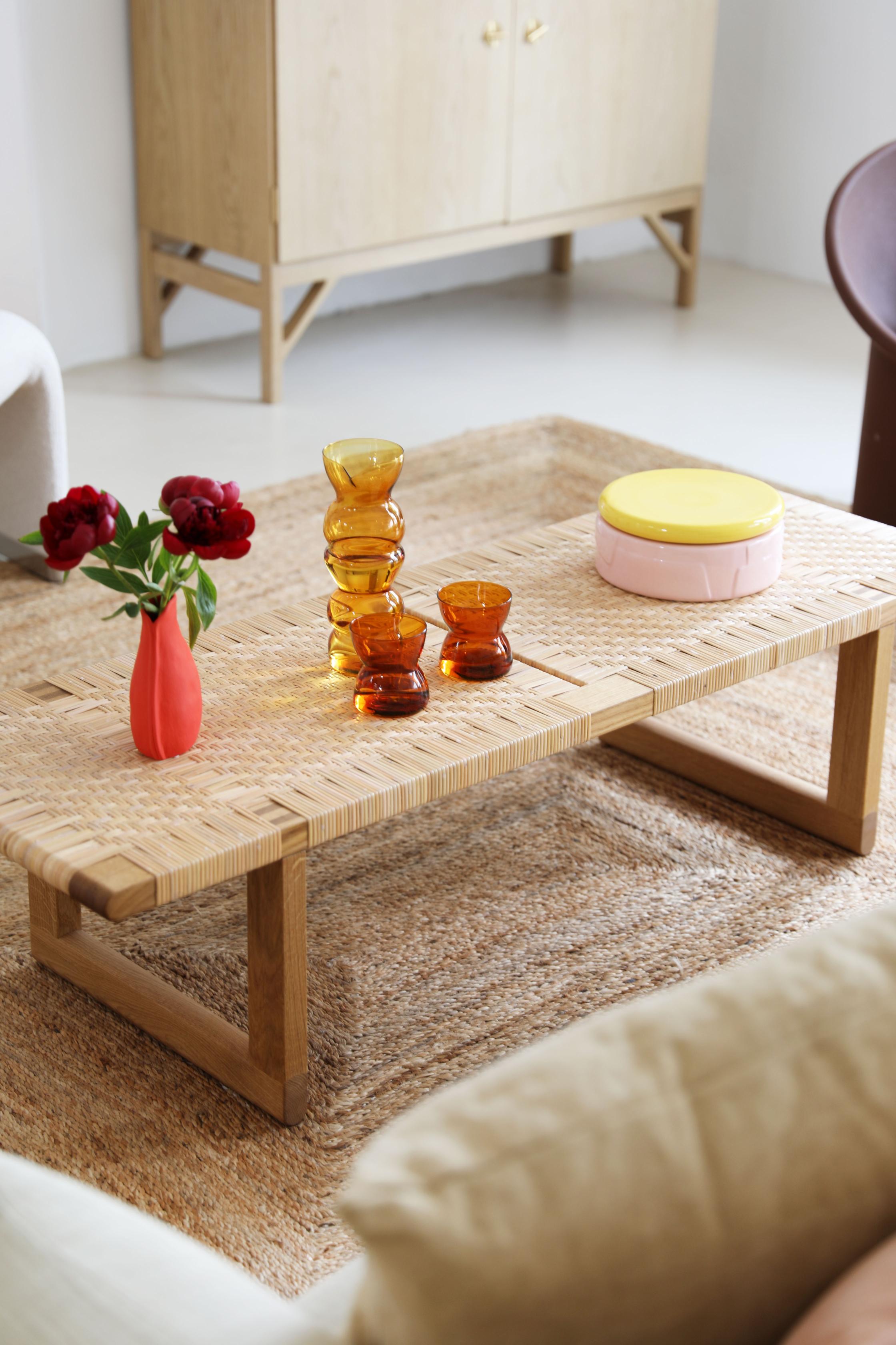 Karafka TOTEM amberkleurig glas