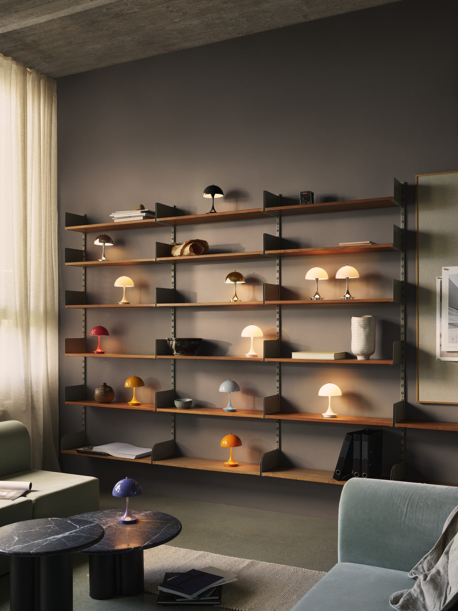 Tragbare Lampe PANTHELLA 160 weiß