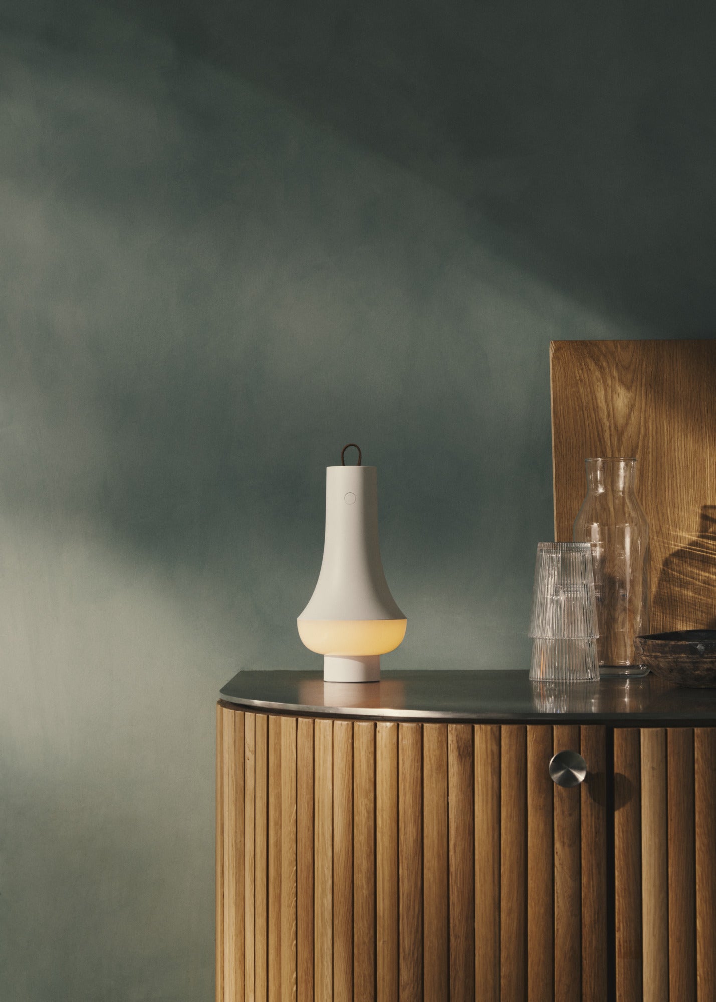 Tragbare Lampe TOMOSHI weiß