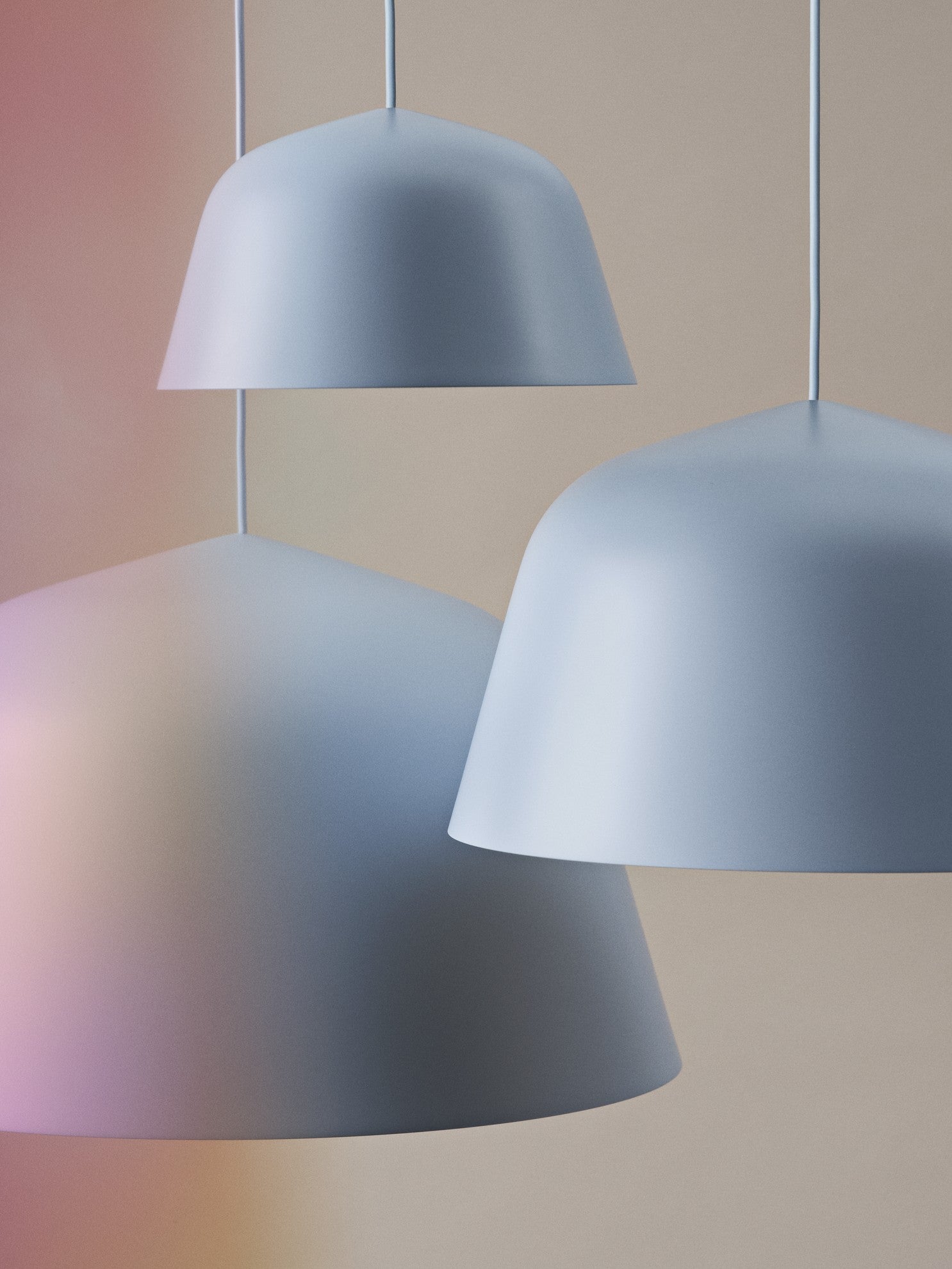 Hanglamp AMBIT lichtblauw