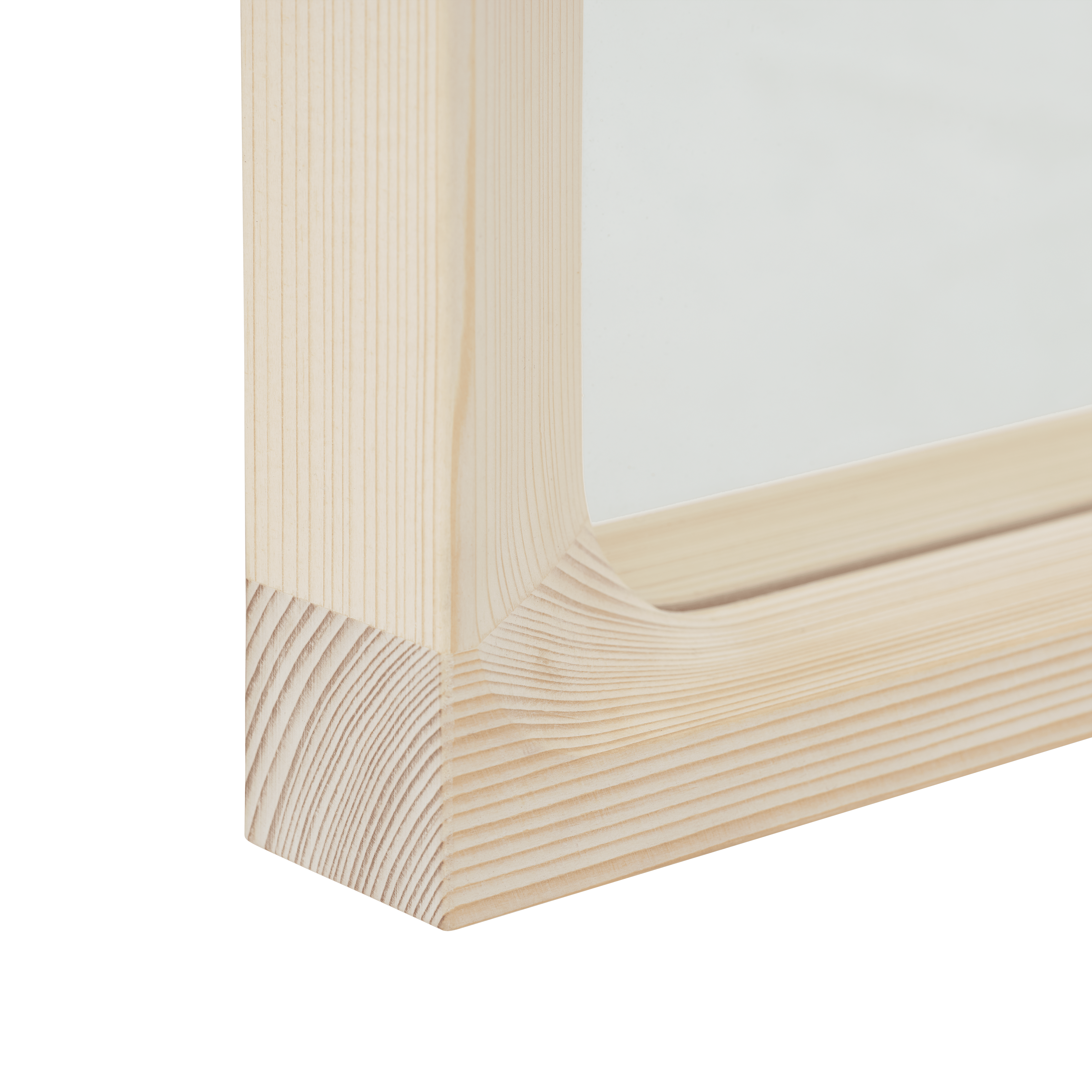 ARCED Mirror Spruce Wood