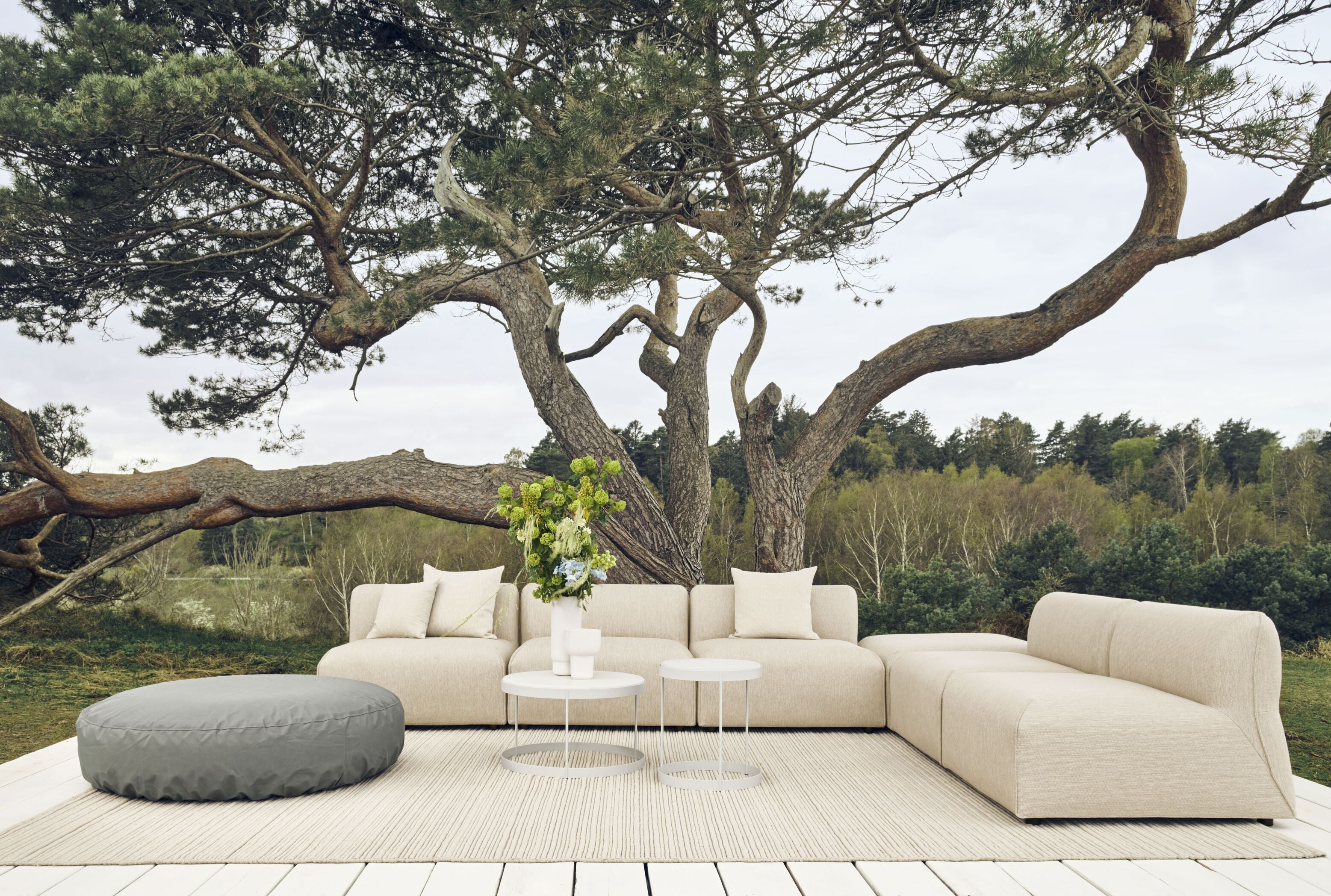 Buitenkleed KELO grijs