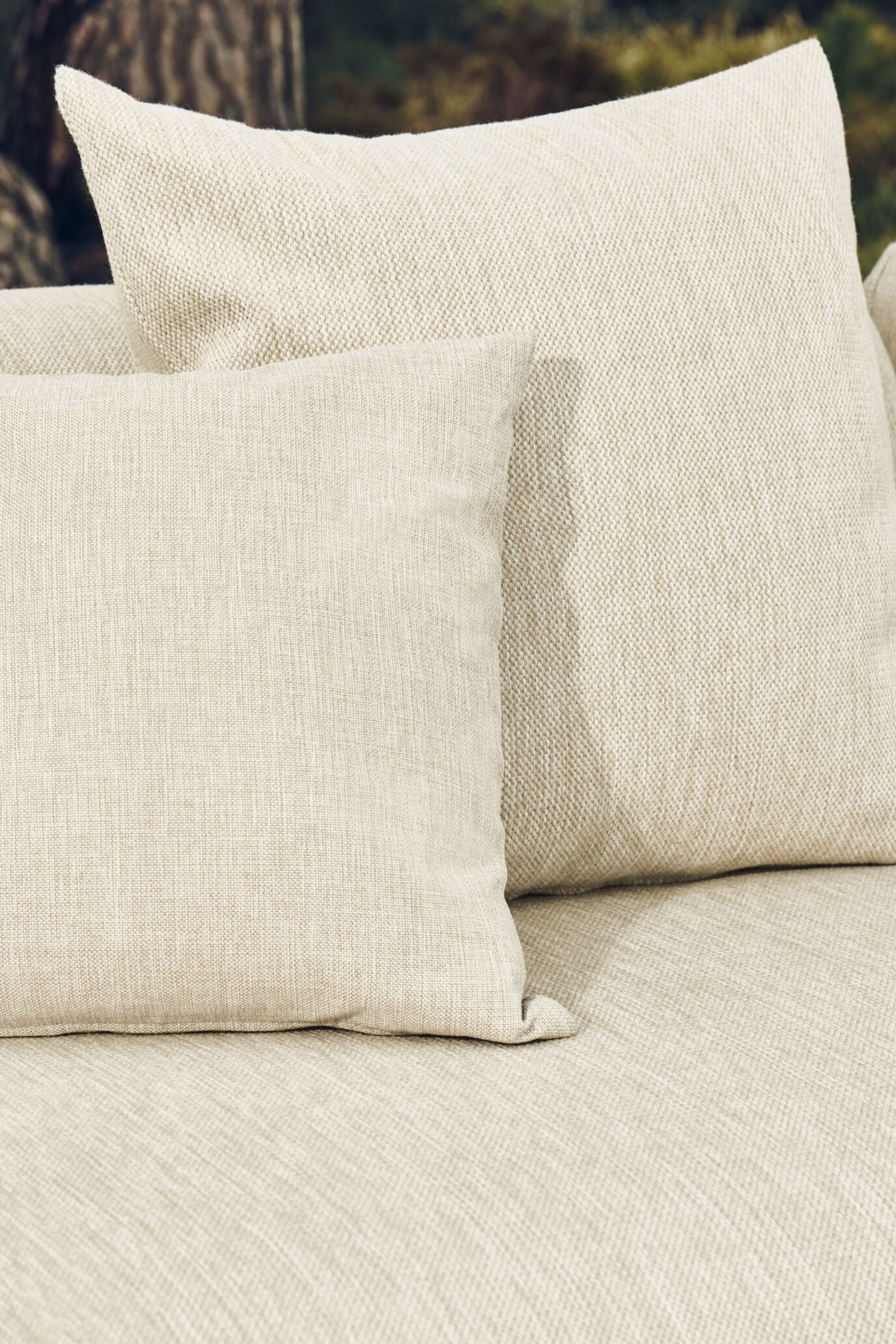 3-module buitenbank ARKE gestoffeerd