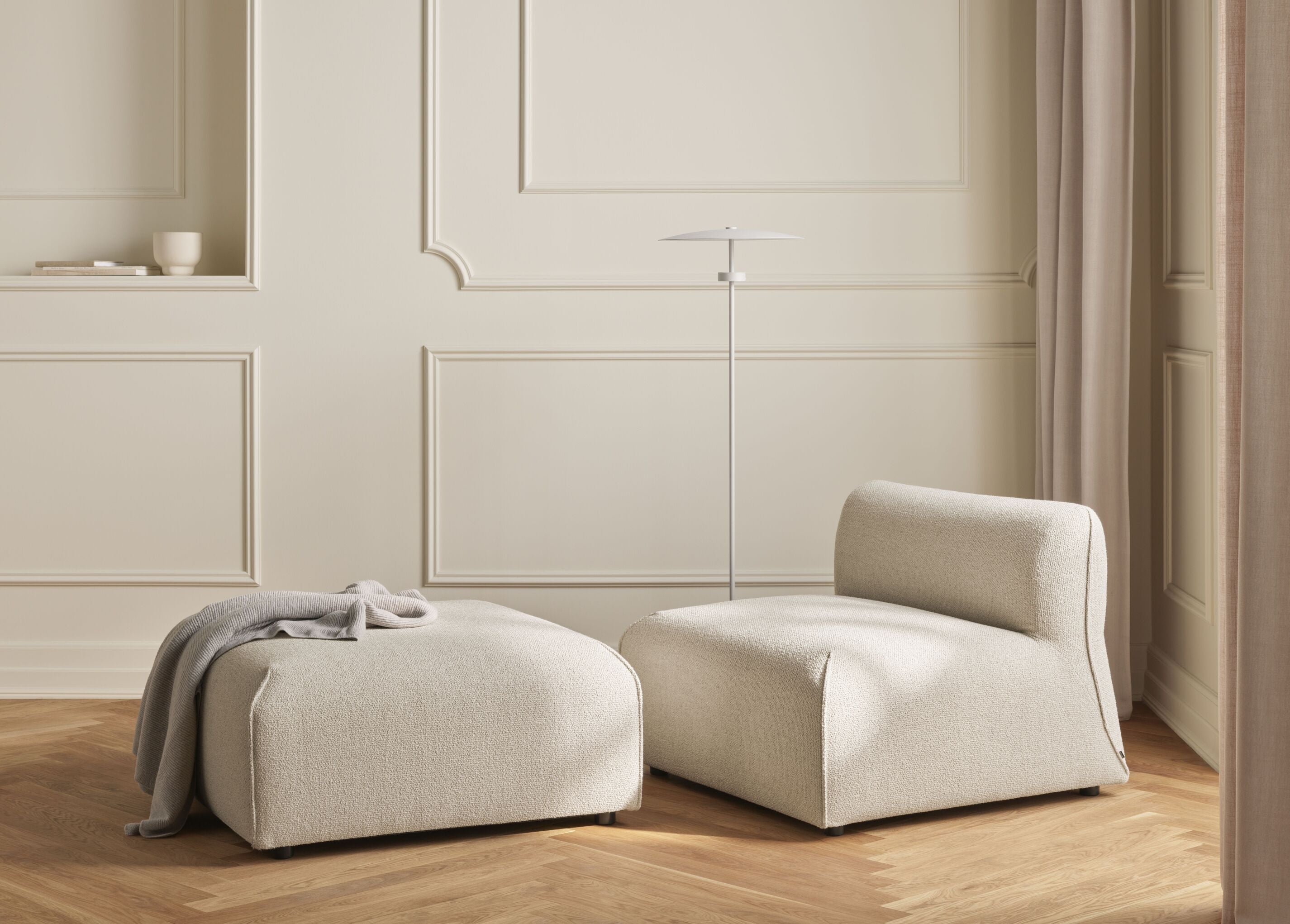 3-module sofa upholstered arke