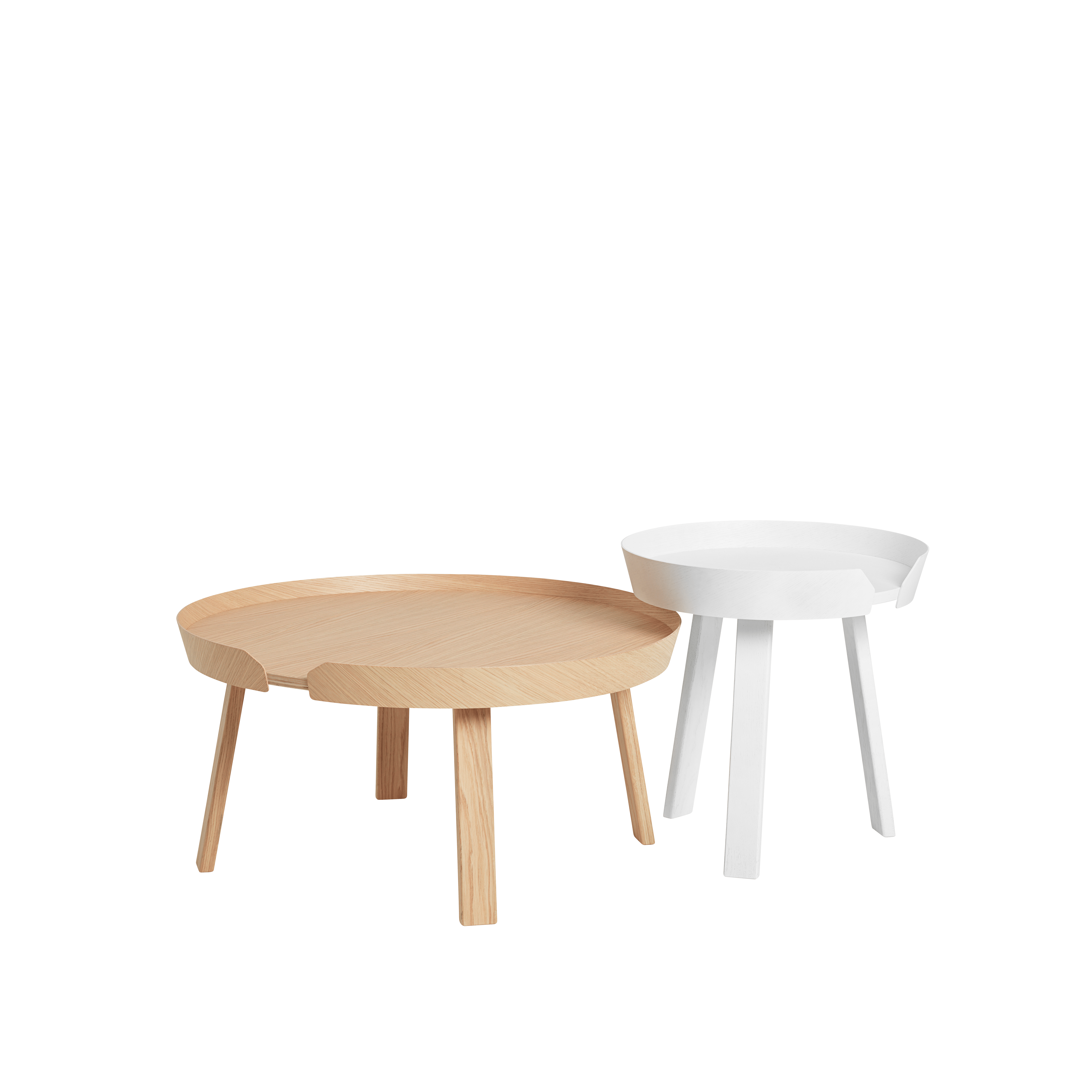 Witte AROUND bijzettafel