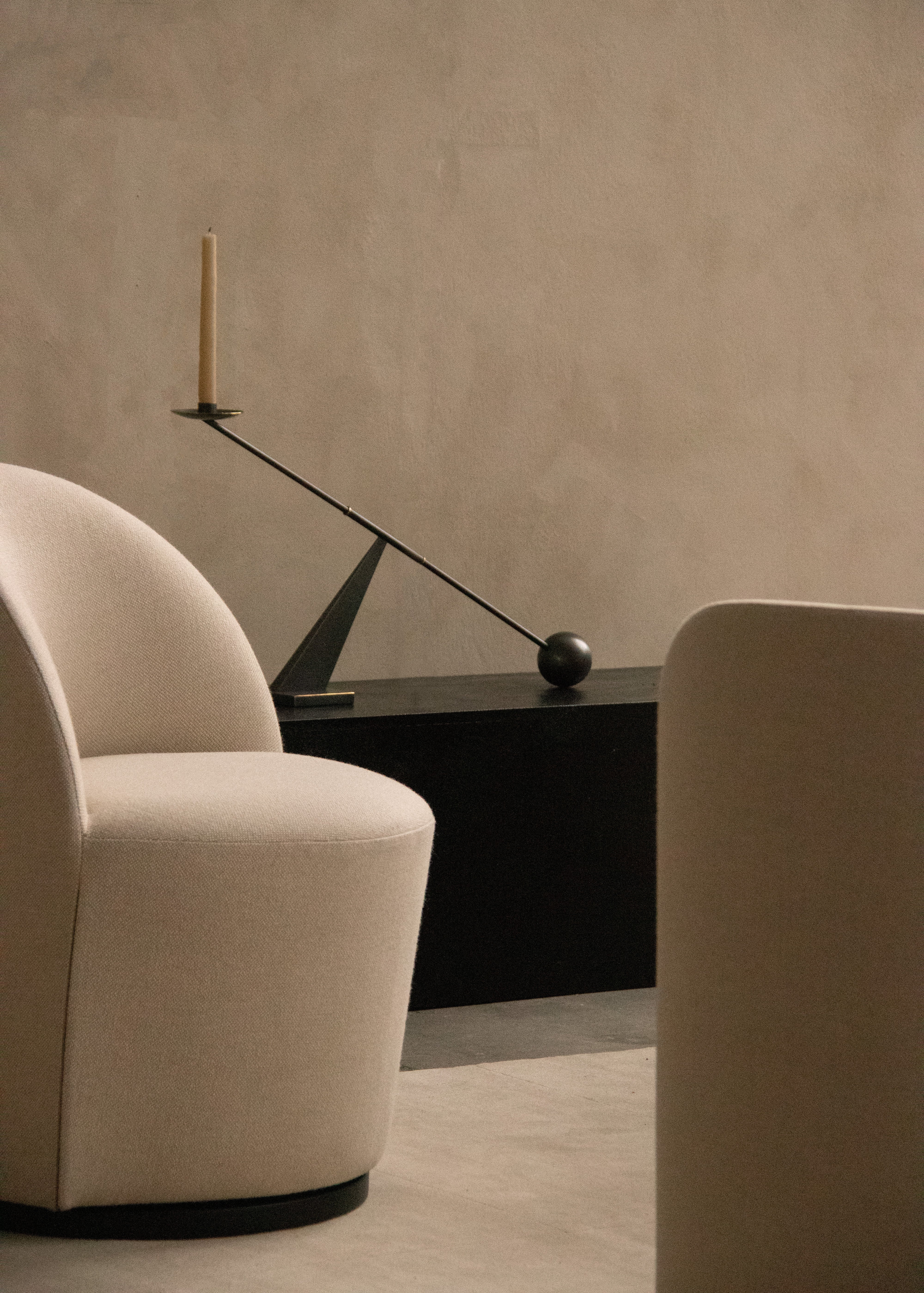 INTERCONNECT Candle Holder Stainless Steel