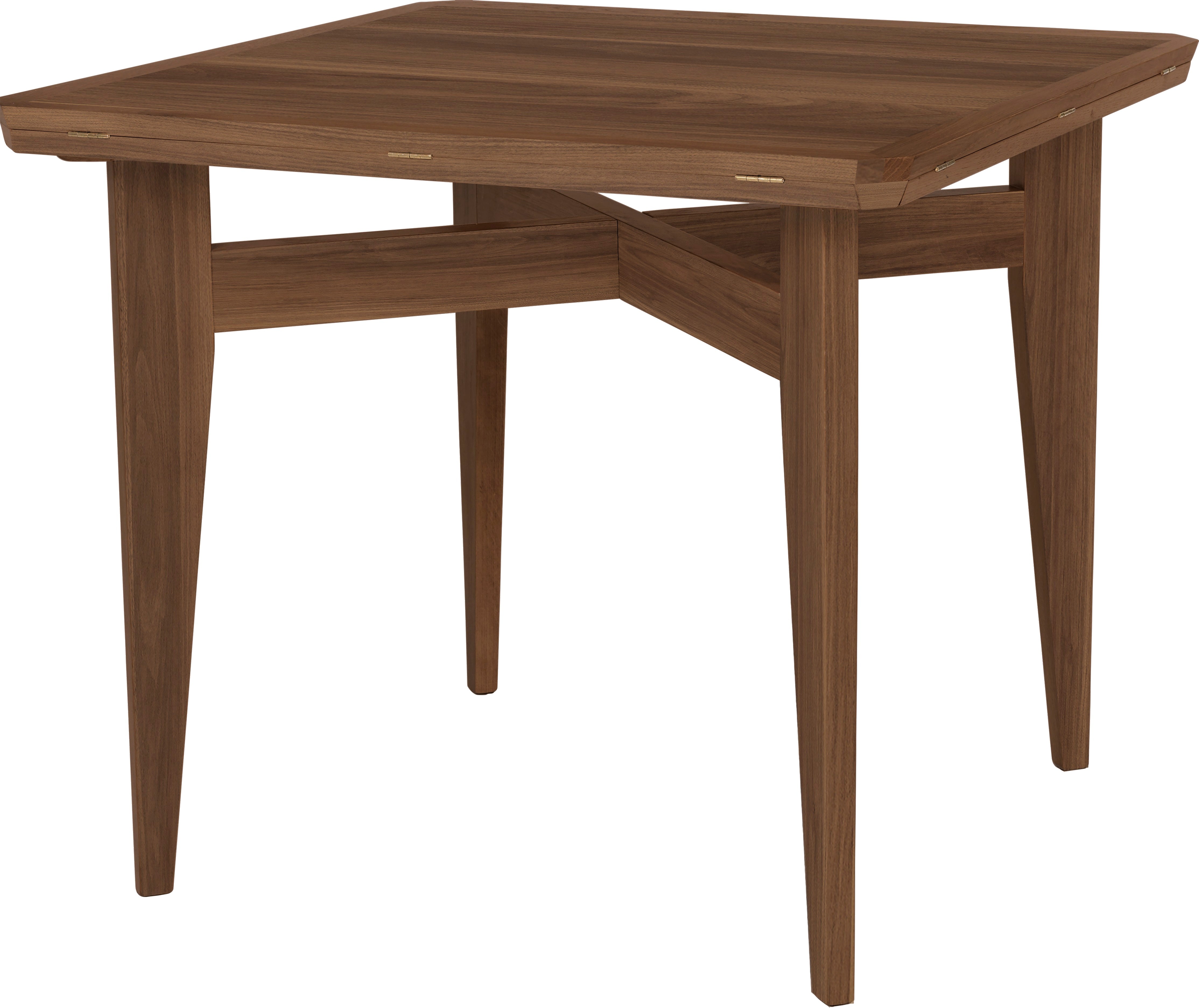 Uittrekbare tafel B-TABLE van notenhout