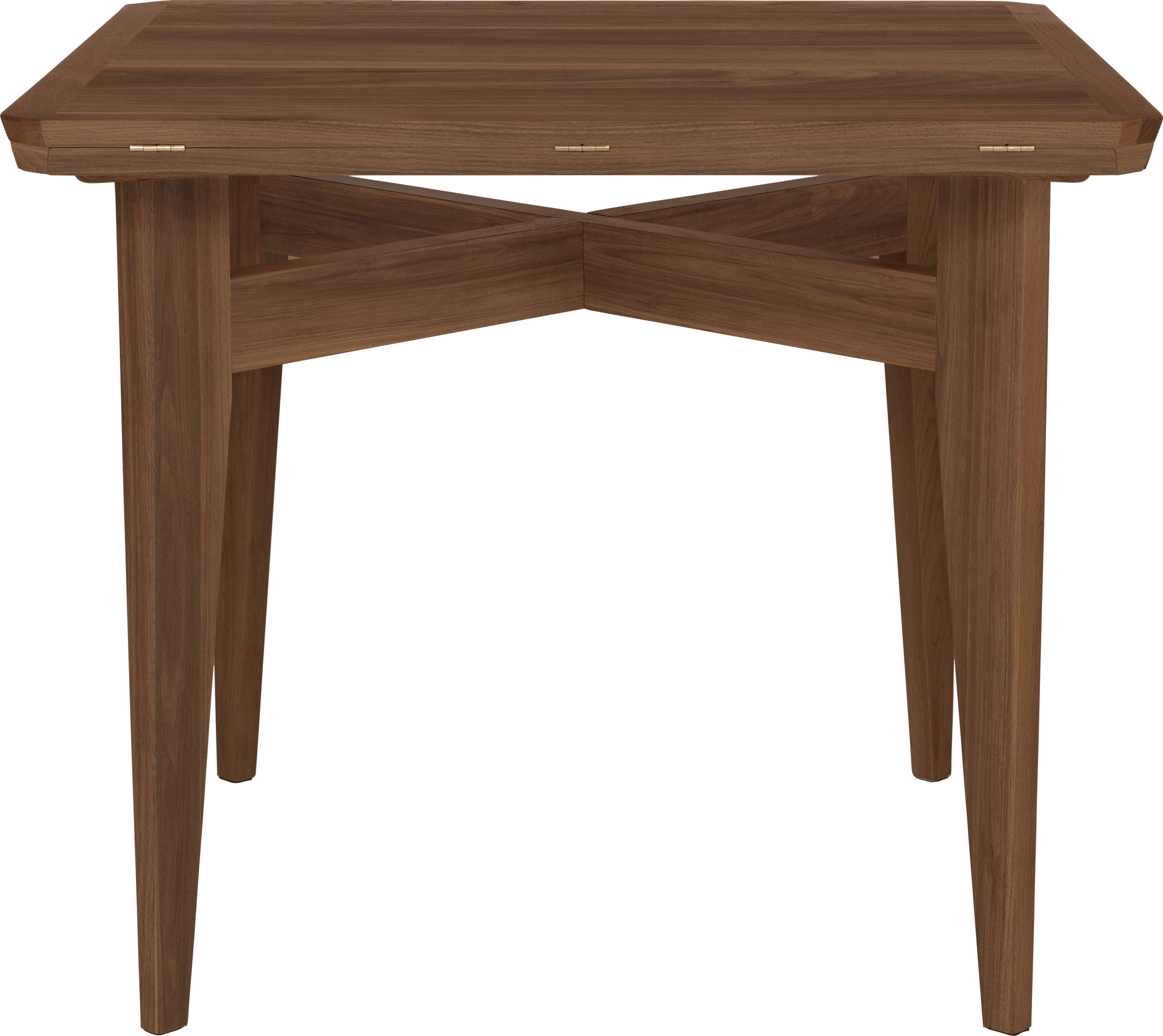 Uittrekbare tafel B-TABLE van notenhout