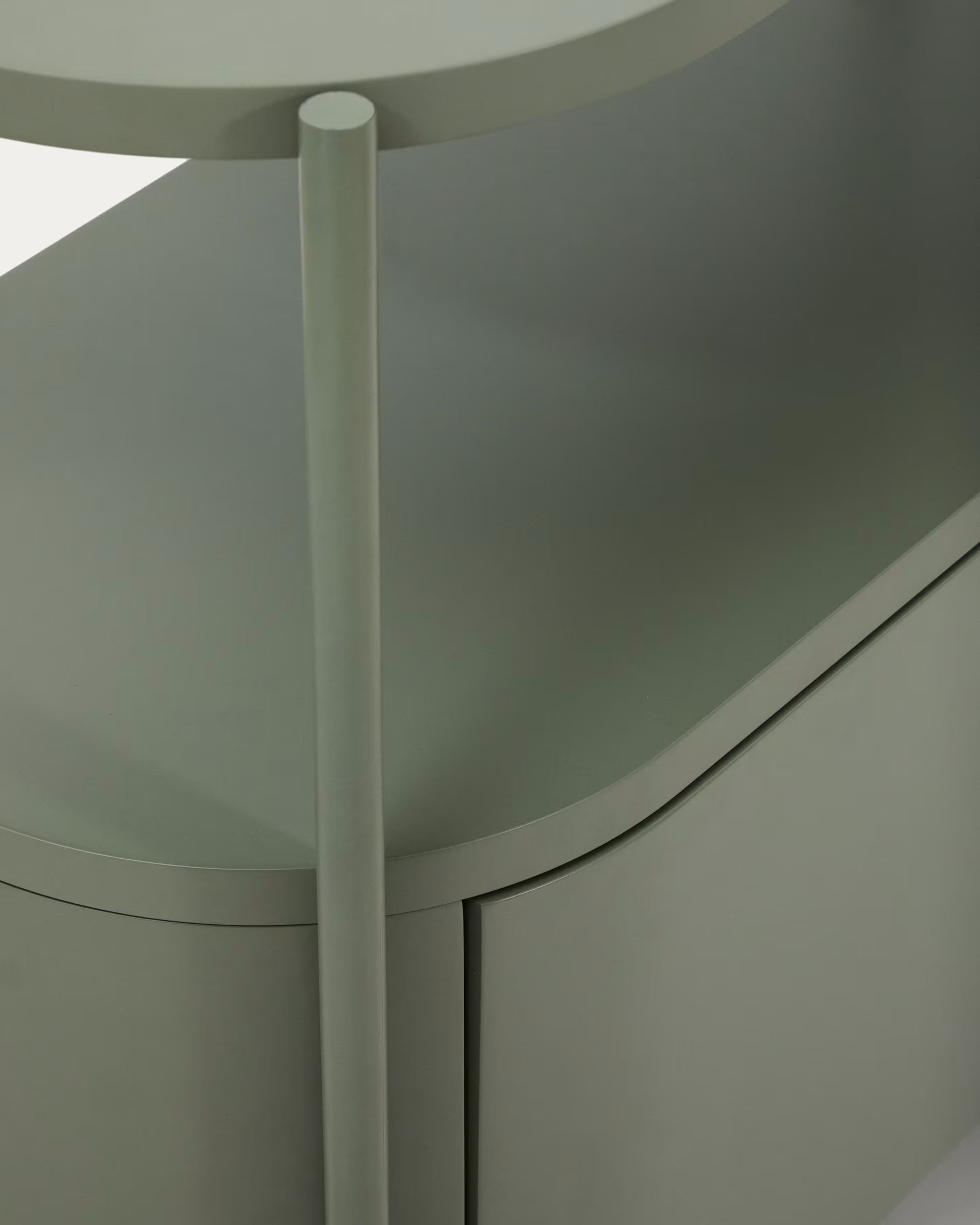 ARELY green bathroom cabinet