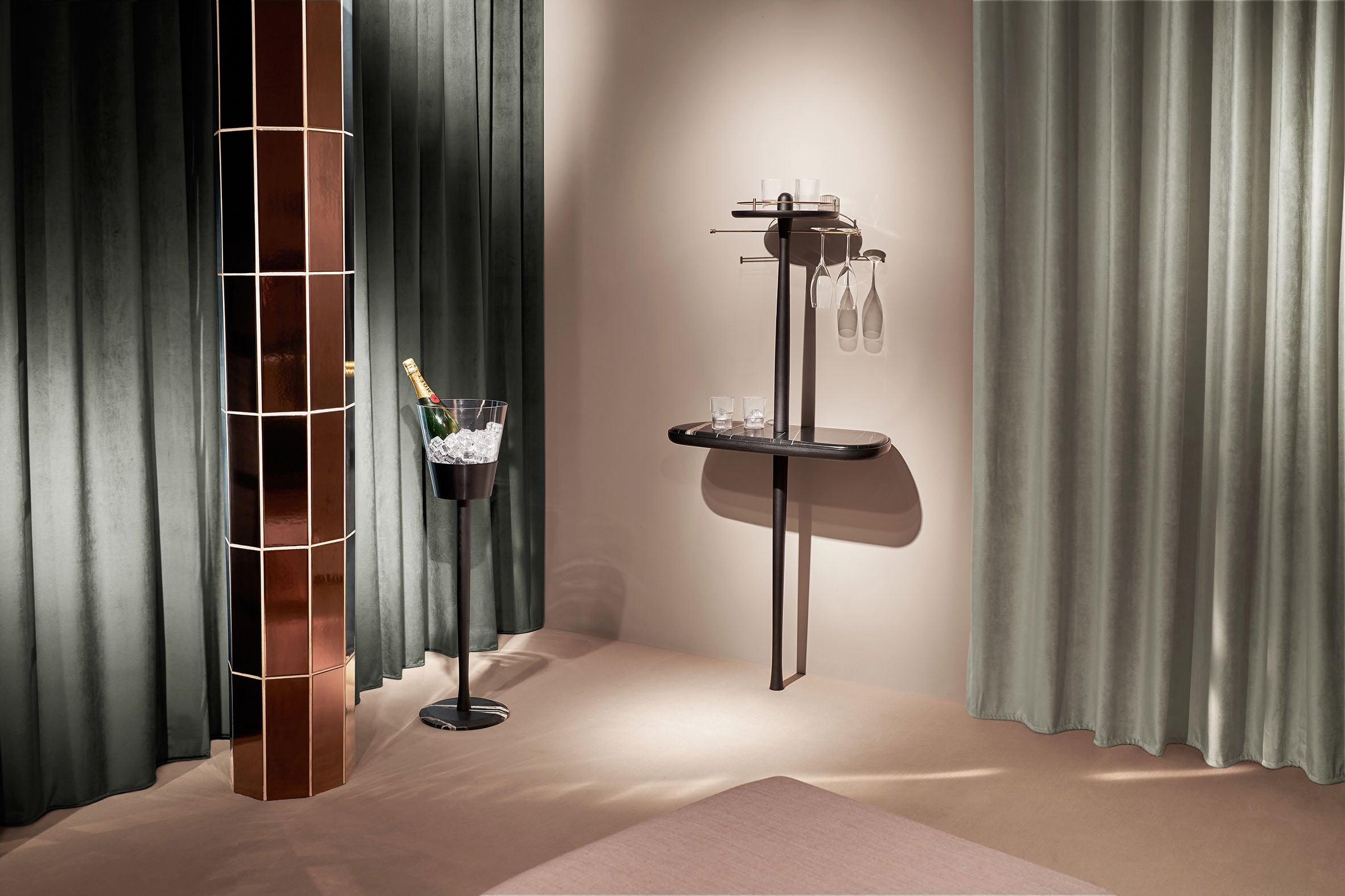 Wandrek BAR lite hout