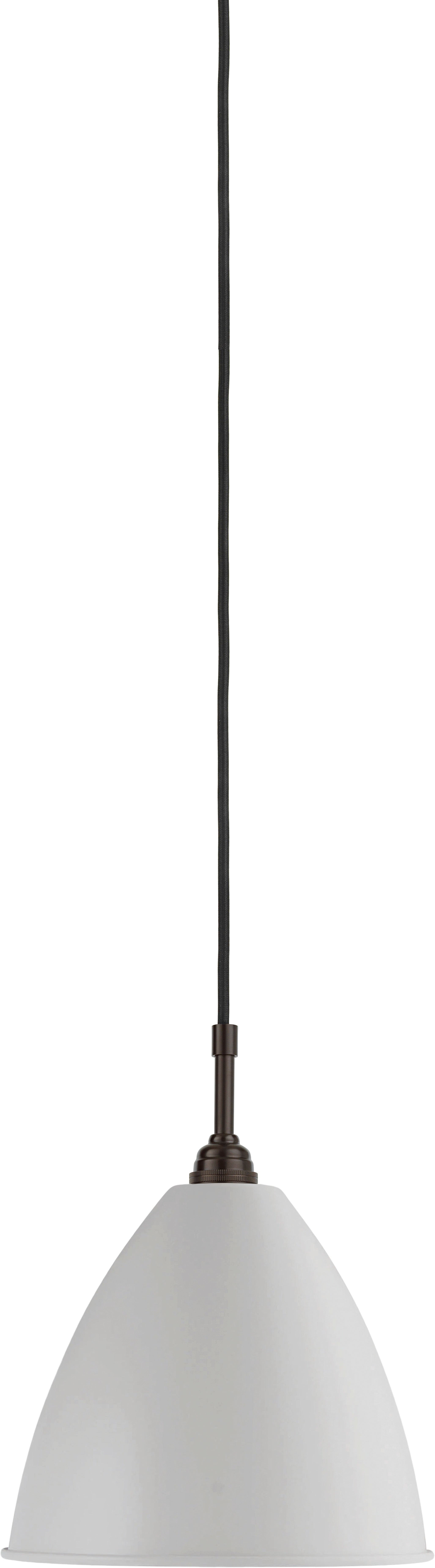 Hanglamp BESTLITE BL9 zwart met crèmekleurige kap