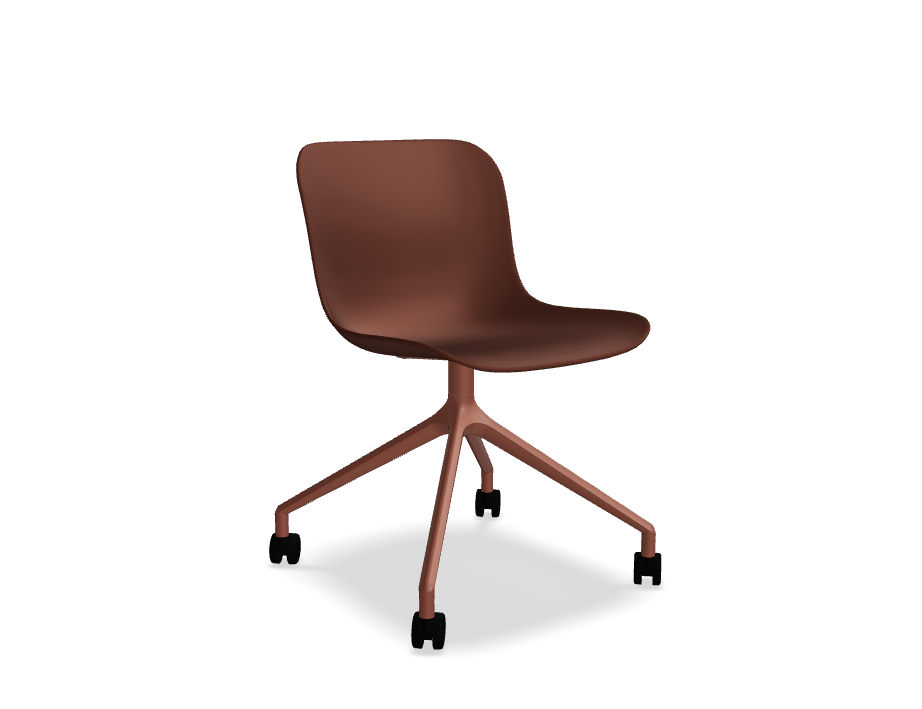 Draaistoel BALTIC 2 BASIC met aluminium basis en wielen