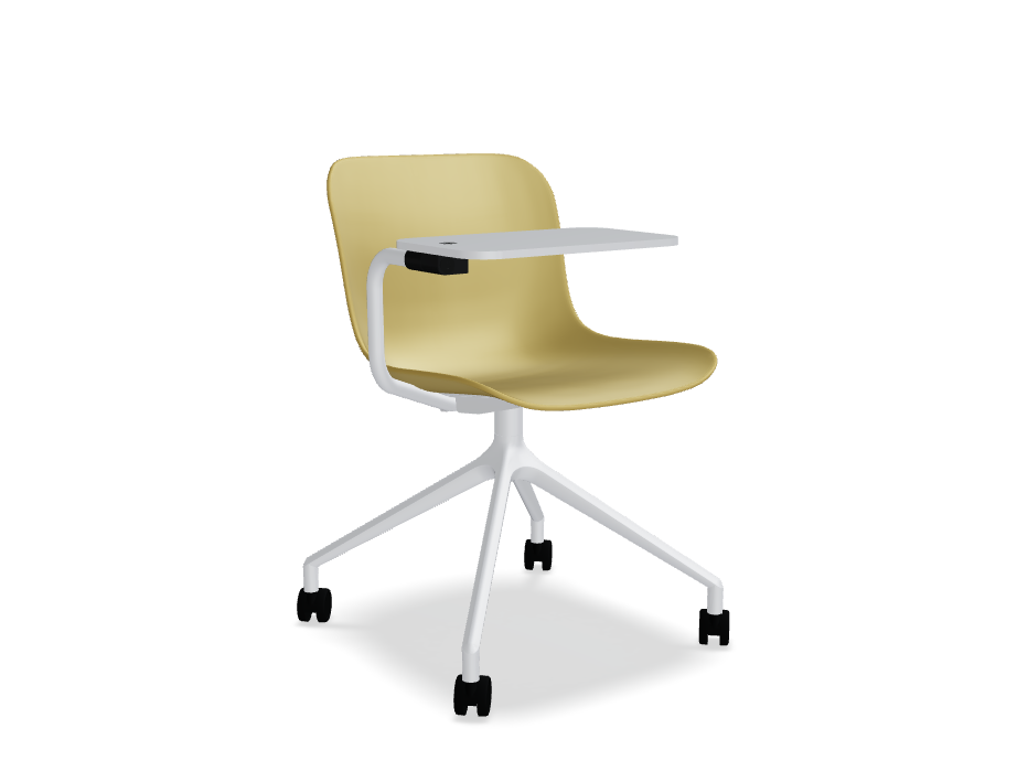 Draaistoel BALTIC 2 BASIC met aluminium basis en wielen