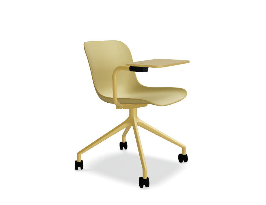 Draaistoel BALTIC 2 BASIC met aluminium basis en wielen