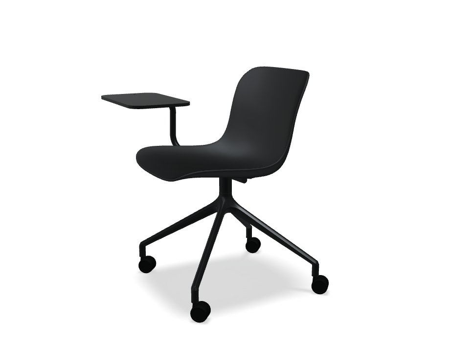 Draaistoel BALTIC 2 BASIC met aluminium basis en wielen