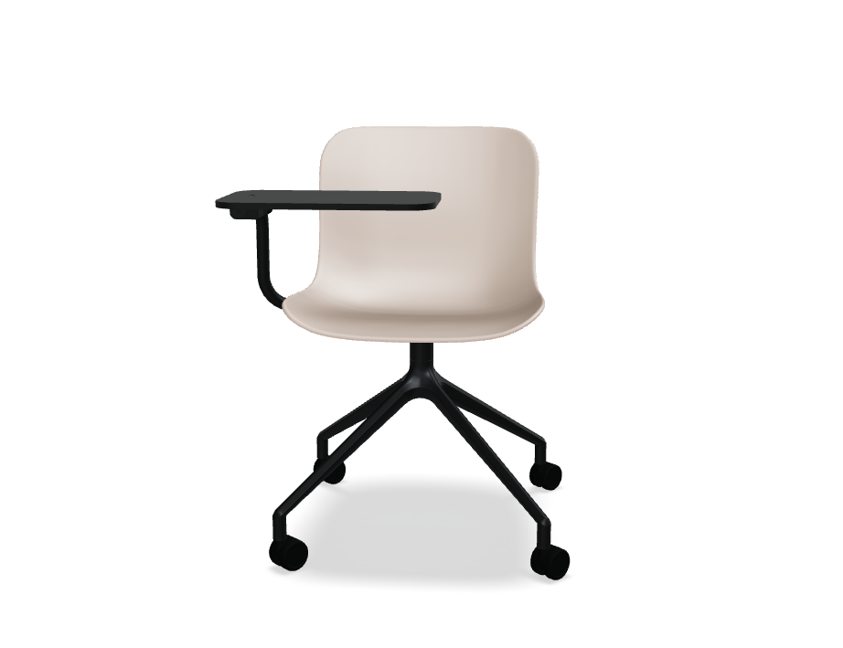 Draaistoel BALTIC 2 BASIC met aluminium basis en wielen