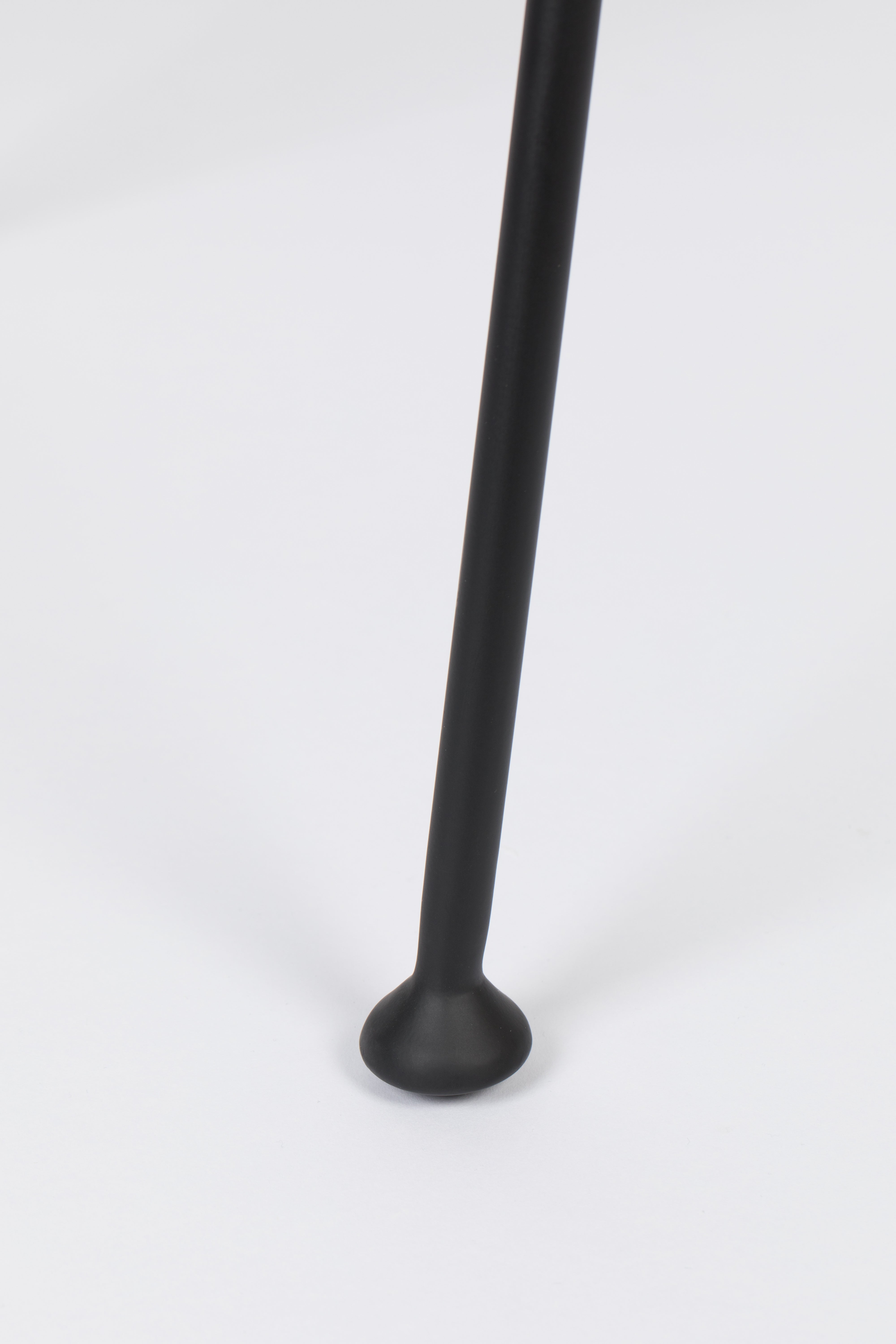 Stuhl KISS THE FROGGY gebrochenes Weiß mit floralem Muster