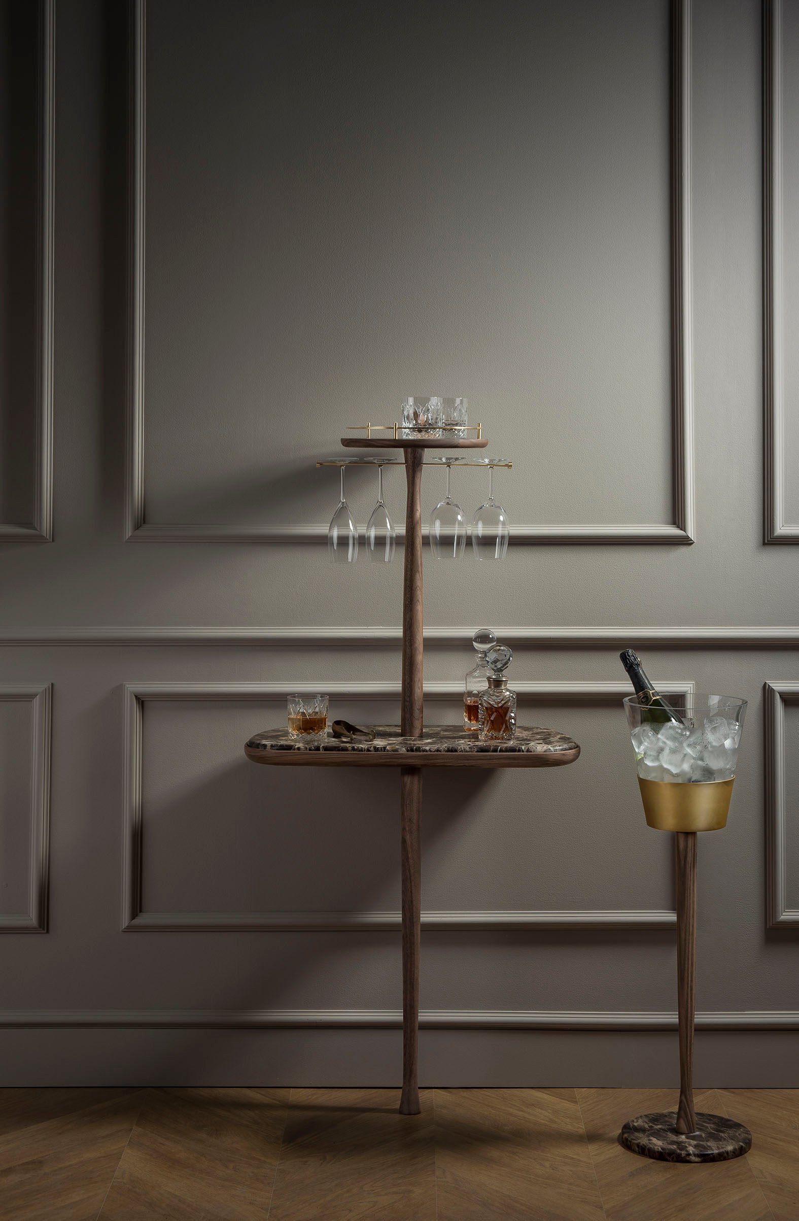 Wandrek BAR lite hout