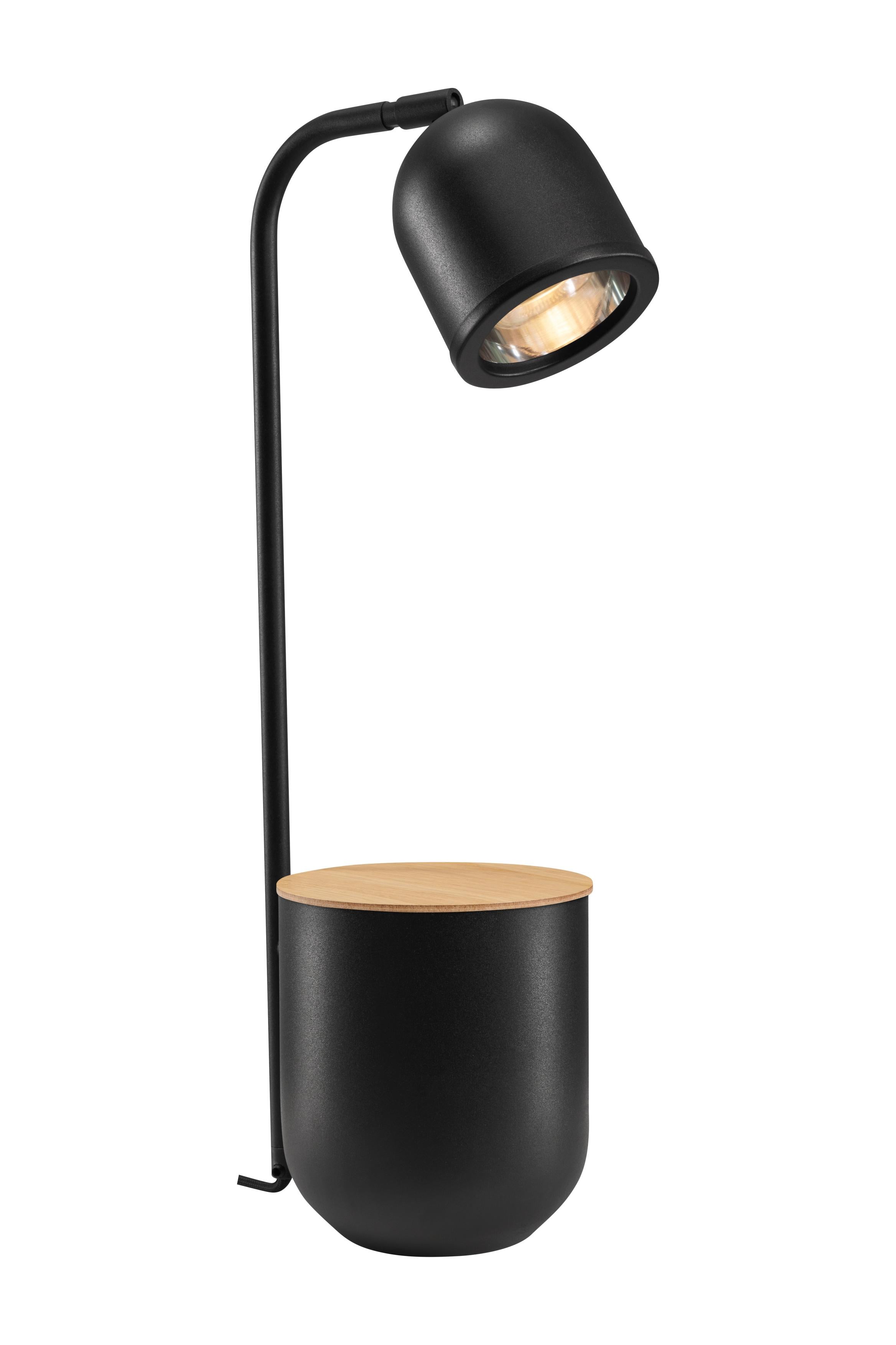 Desk lamp BOTANICA WOOD black