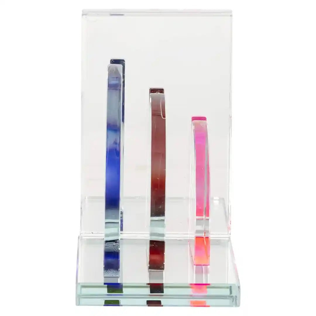 Podpórka do książek LINNEA kryształowy