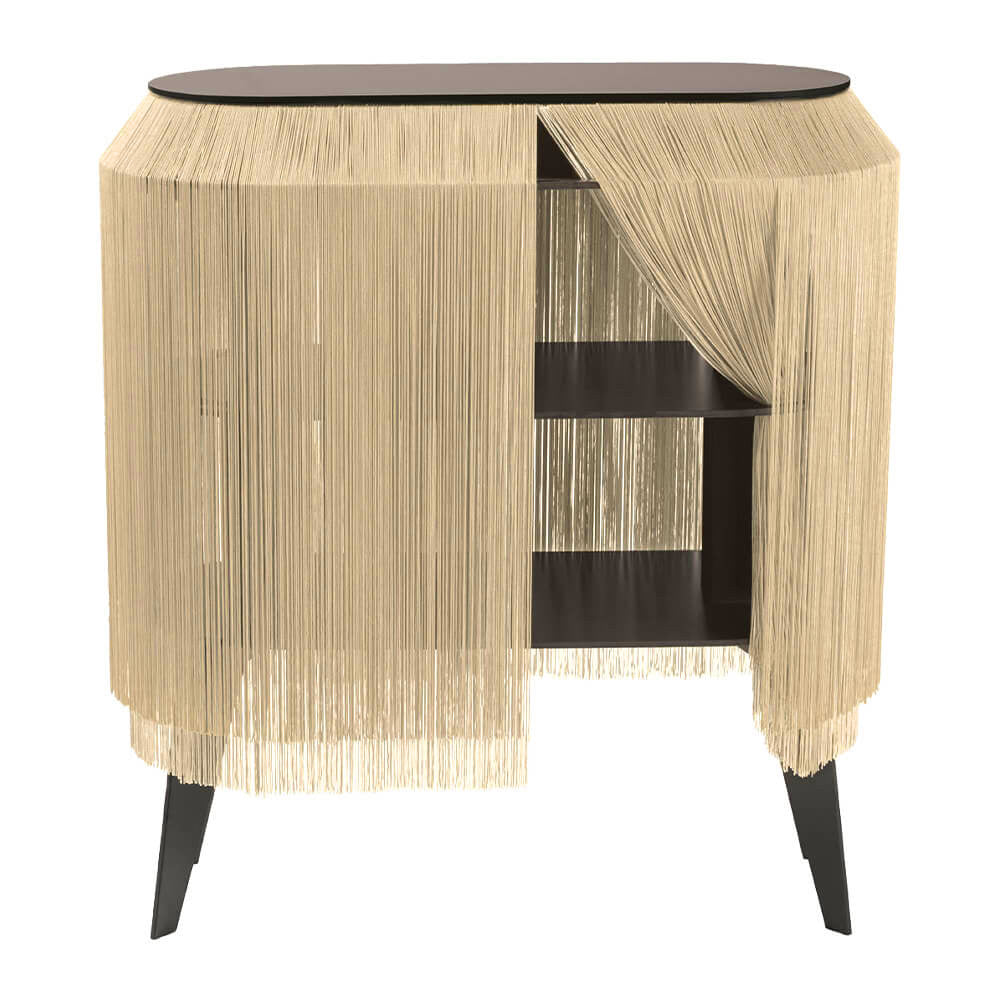 Commode BABY ALPAGA parelmoer