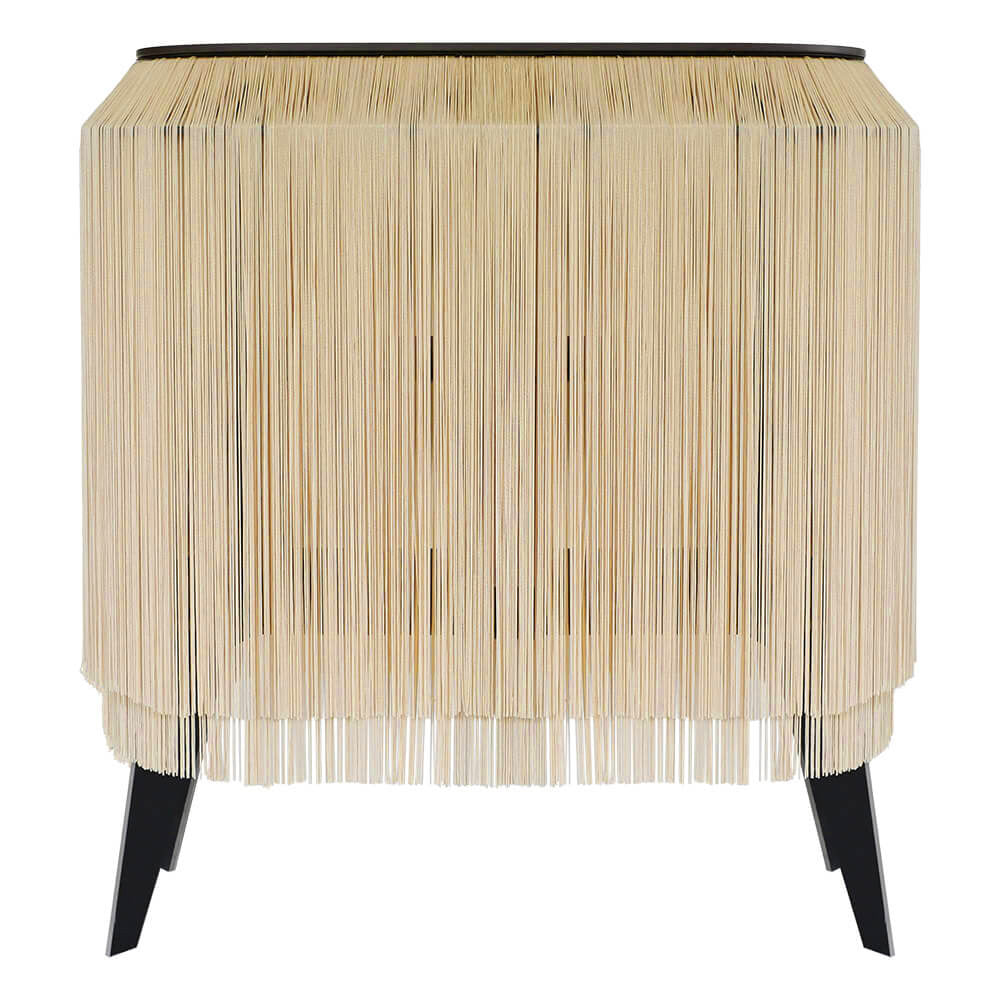 Commode BABY ALPAGA parelmoer
