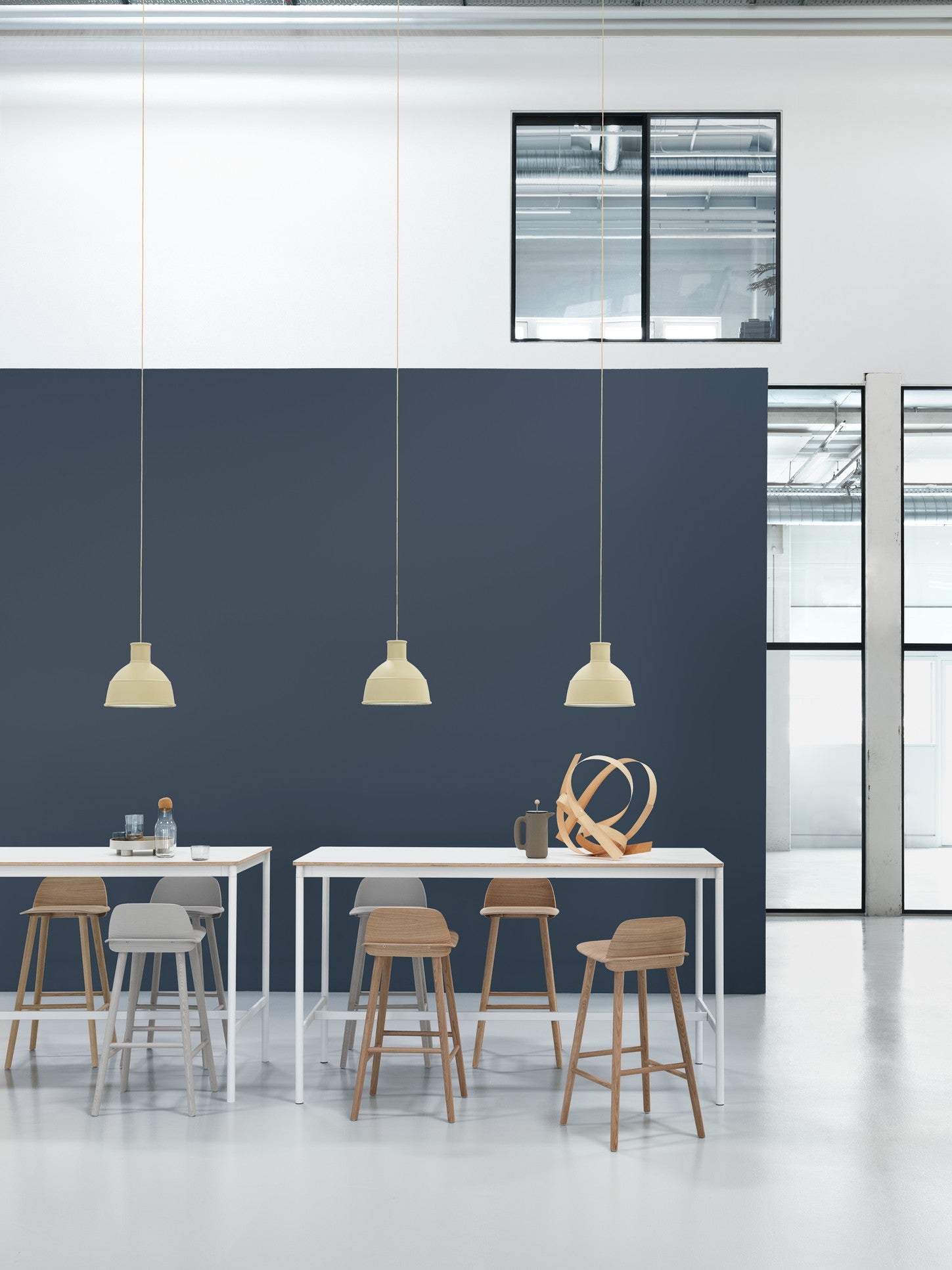 Hanglamp UNFOLD lichtgrijs