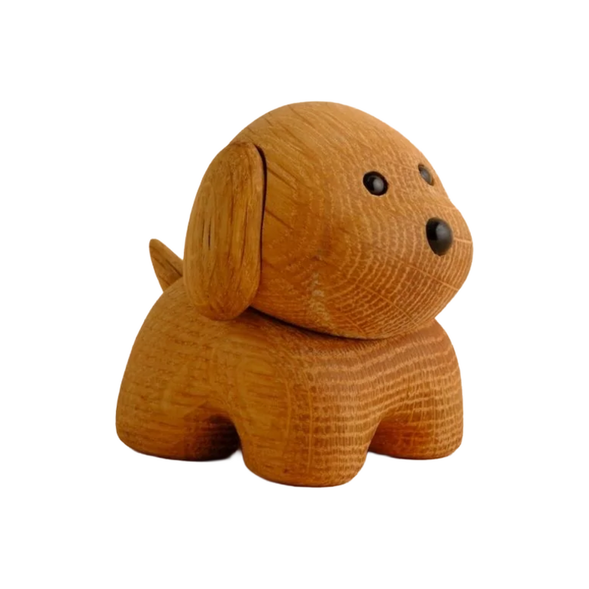 Decoratieve figuur DOG eikenhout