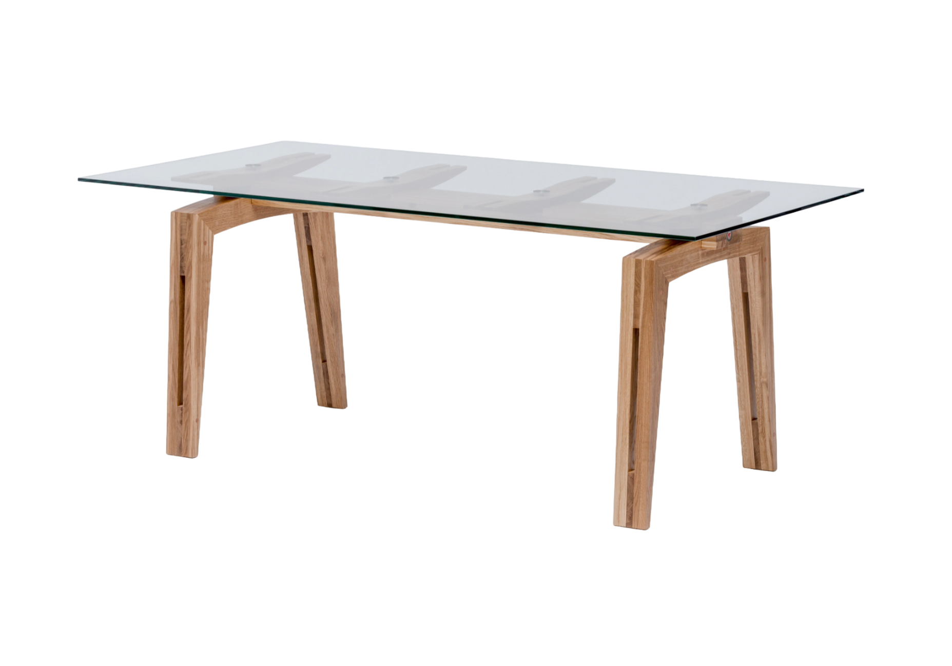 Tisch TAMAZO AIR mit Glasplatte