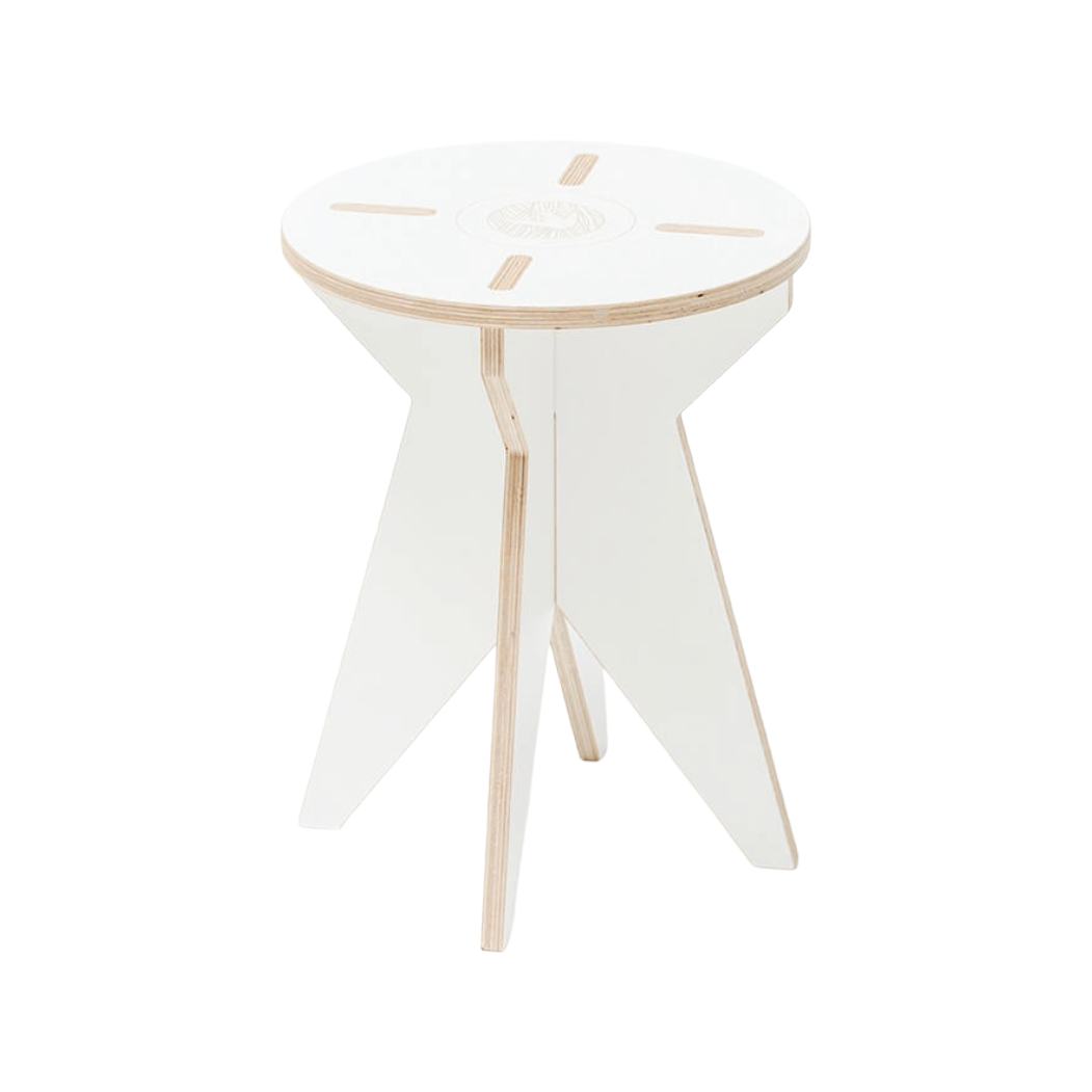 Hocker ST STOOL weiß