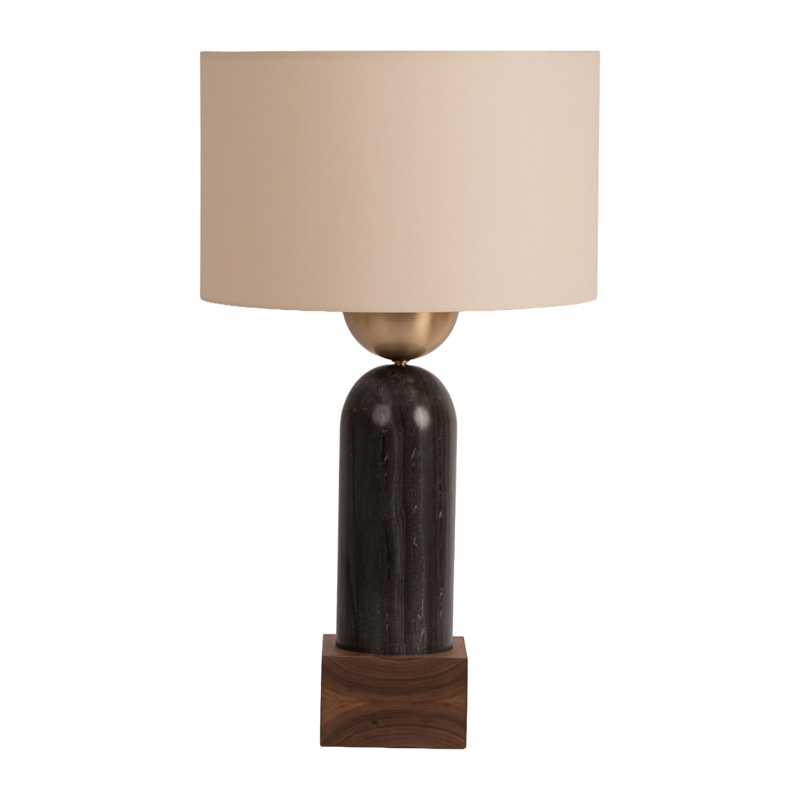 PEONA KELO Table Lamp Black Marble