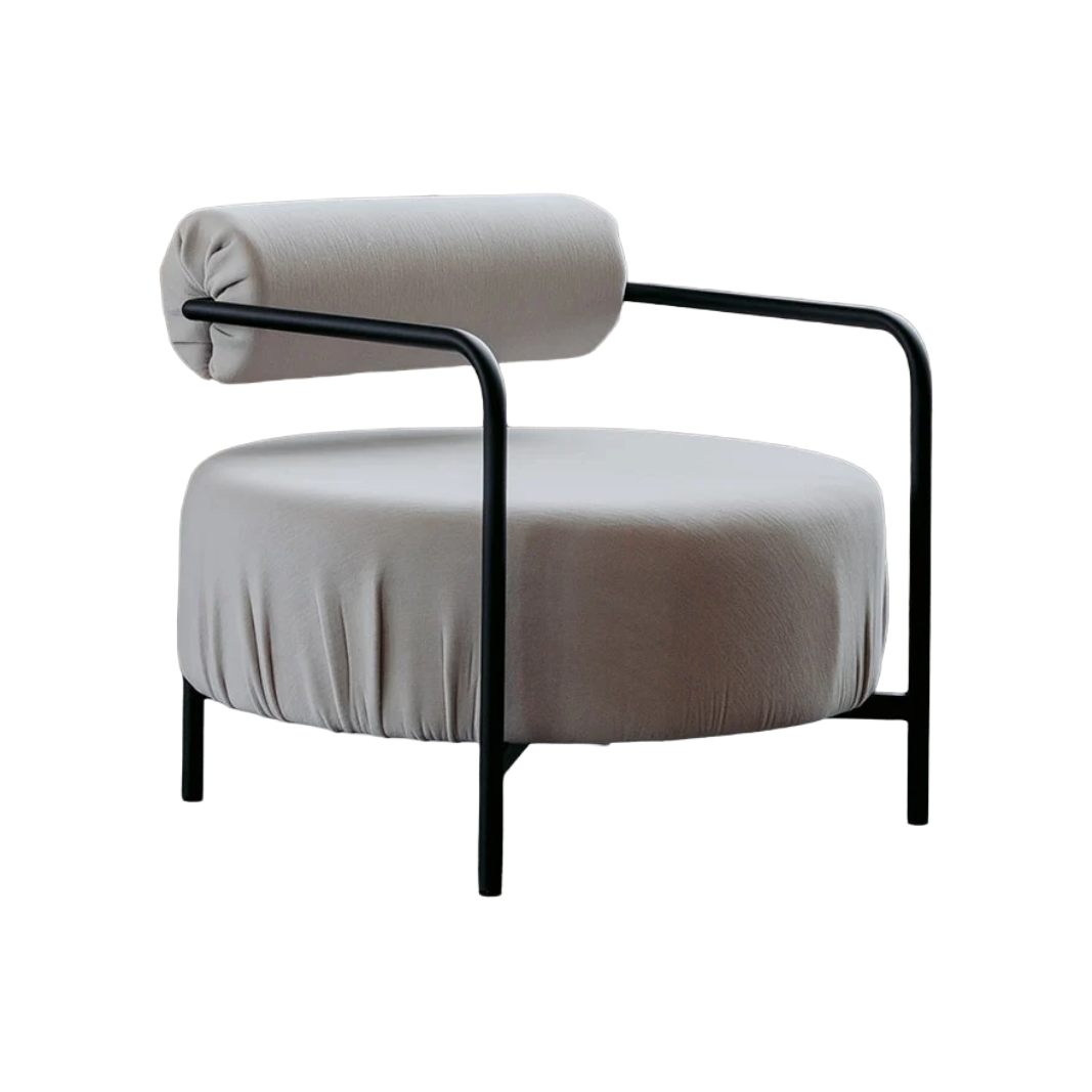 Upholstered SAFFRON LOW Armchair