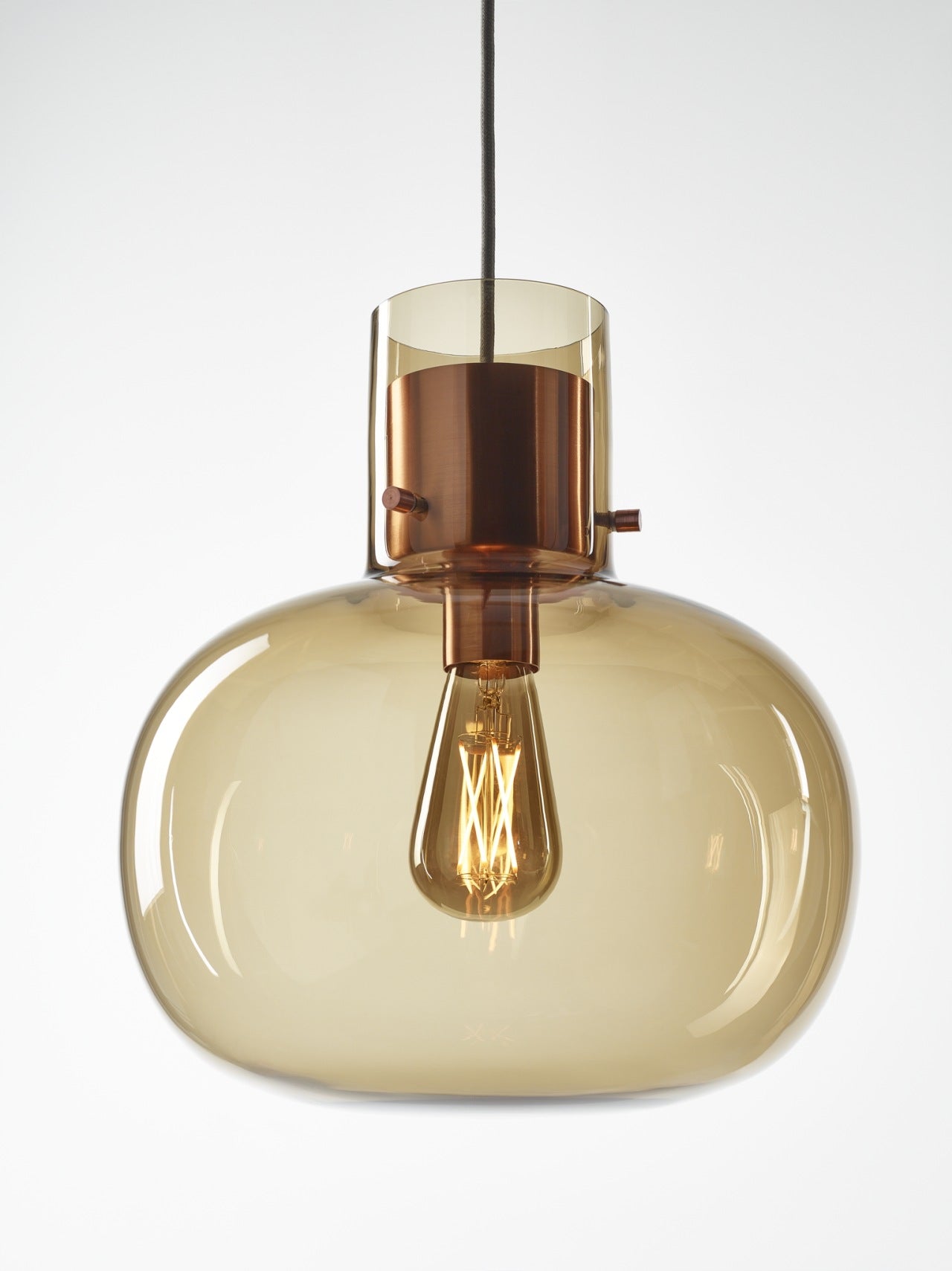 Lampa wisząca AWA MEDIUM szkło dmuchane – styl nowoczesny