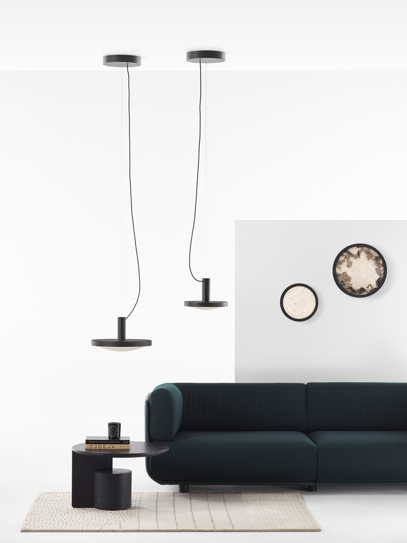 Lampa wisząca CONVEX szkło Brokisglass