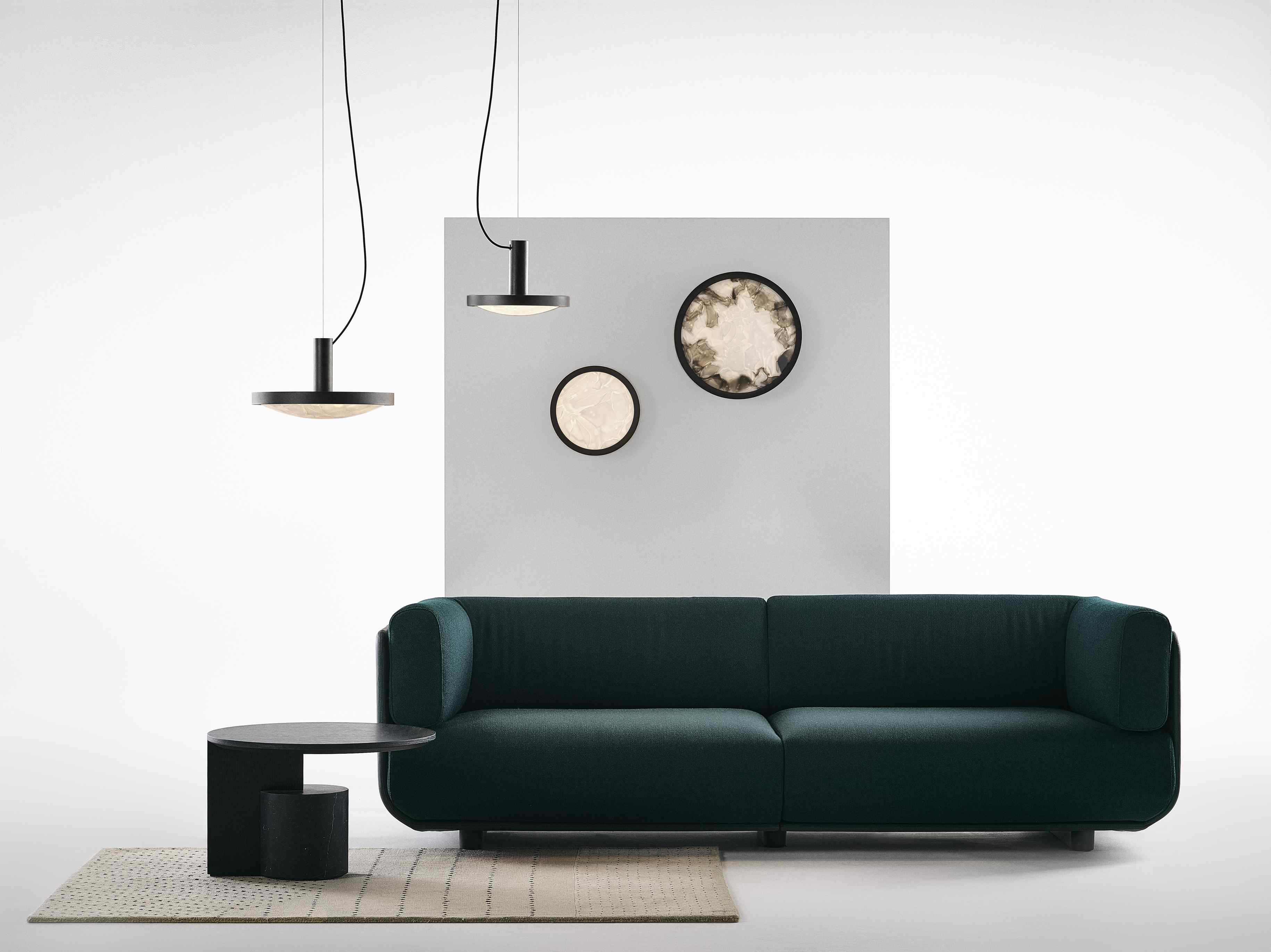 Kinkiet CONVEX szkło Brokisglass na ścianę – styl minimalistyczny