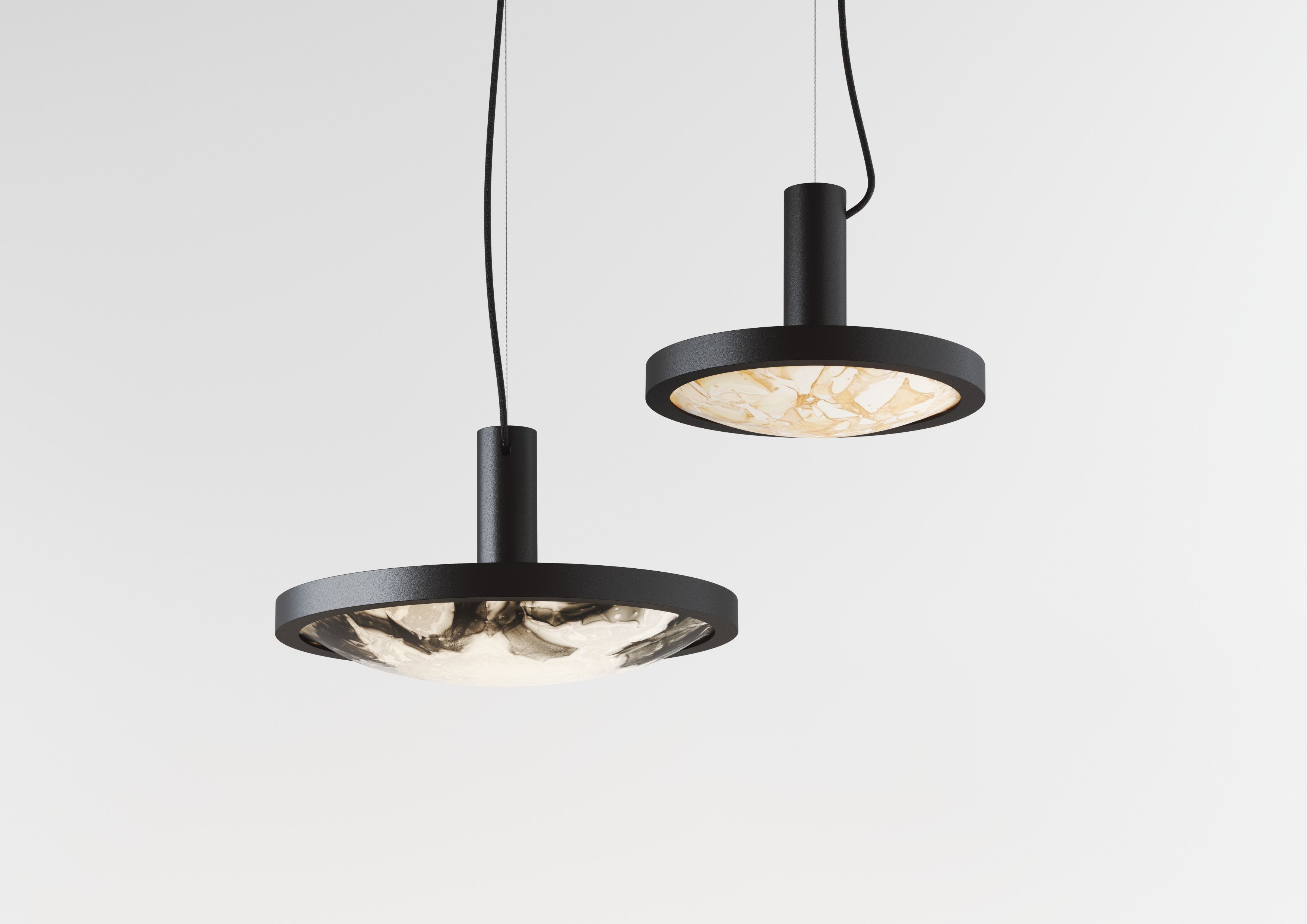 Lampa wisząca CONVEX szkło Brokisglass – styl minimalistyczny