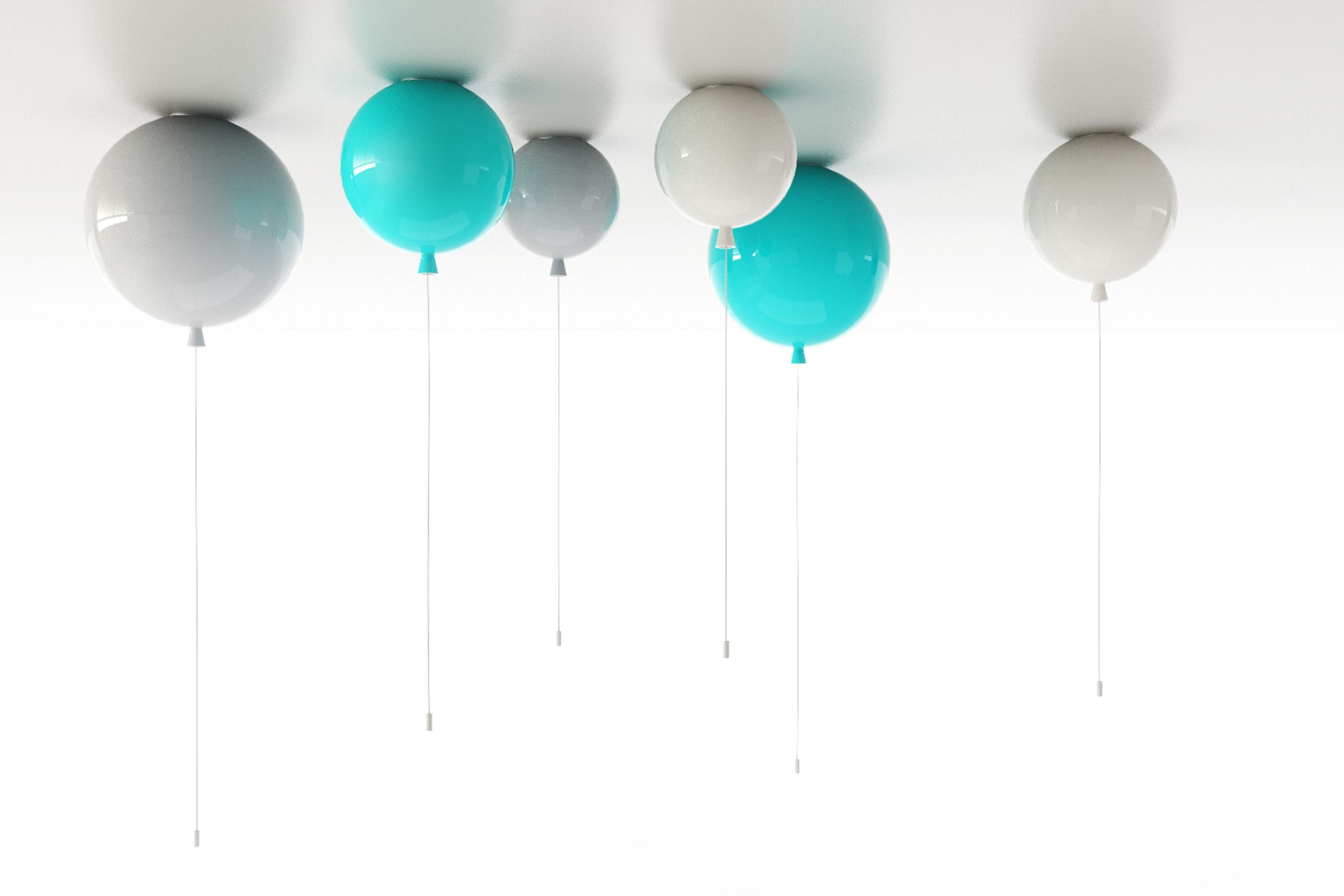 Memory hanging lamp shiny glass