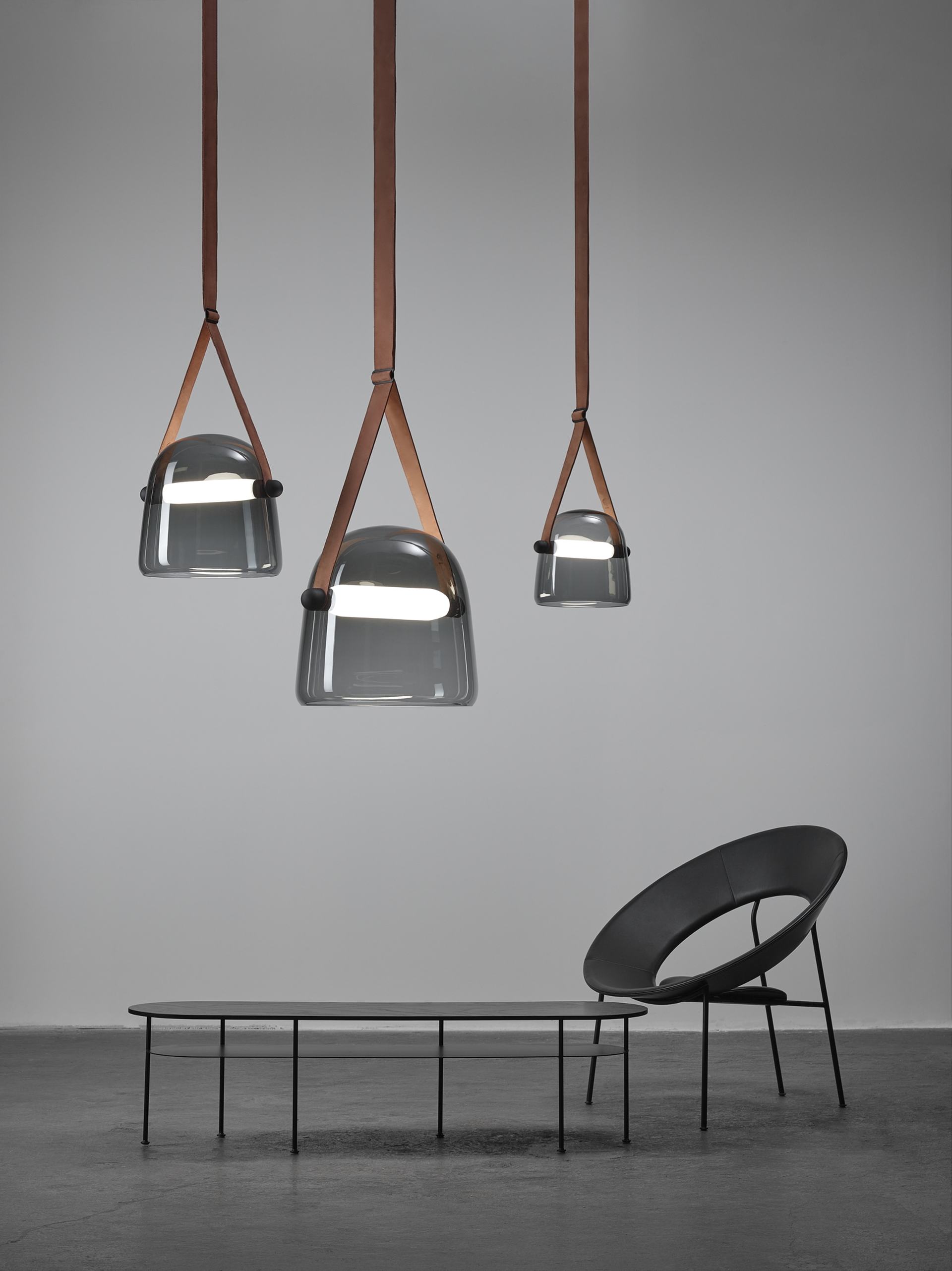 Hängende Lampe Mona Black Headliner