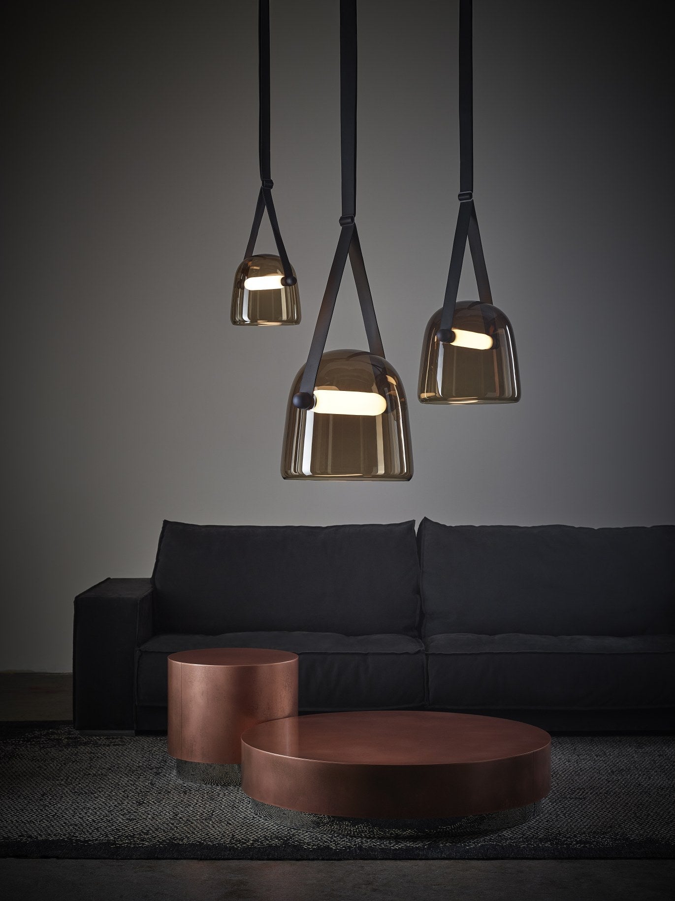 Hängende Lampe Mona Black Headliner