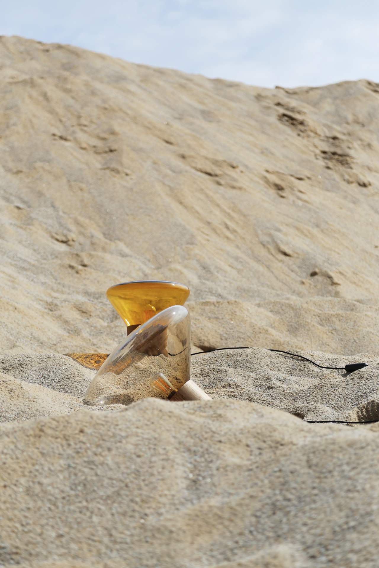 Lamp MUFFINS geblazen glas