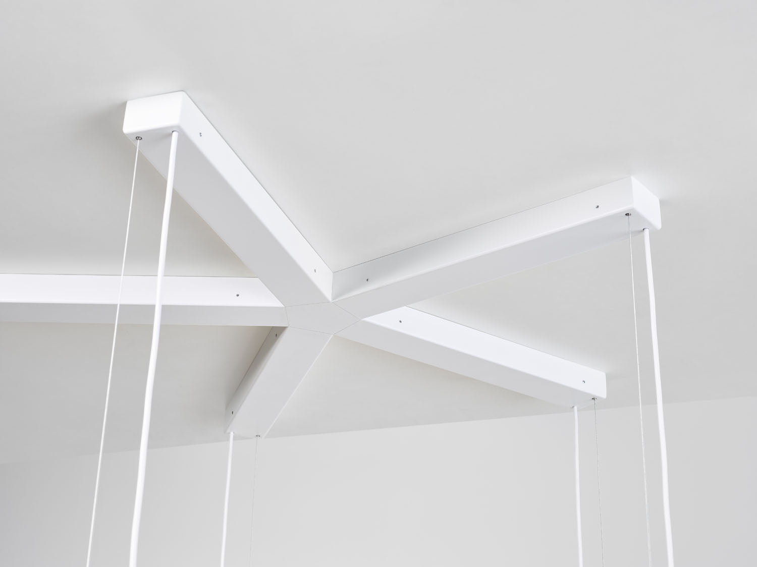 Puro Contour Hanging Lamp - Pentagon Mattglas