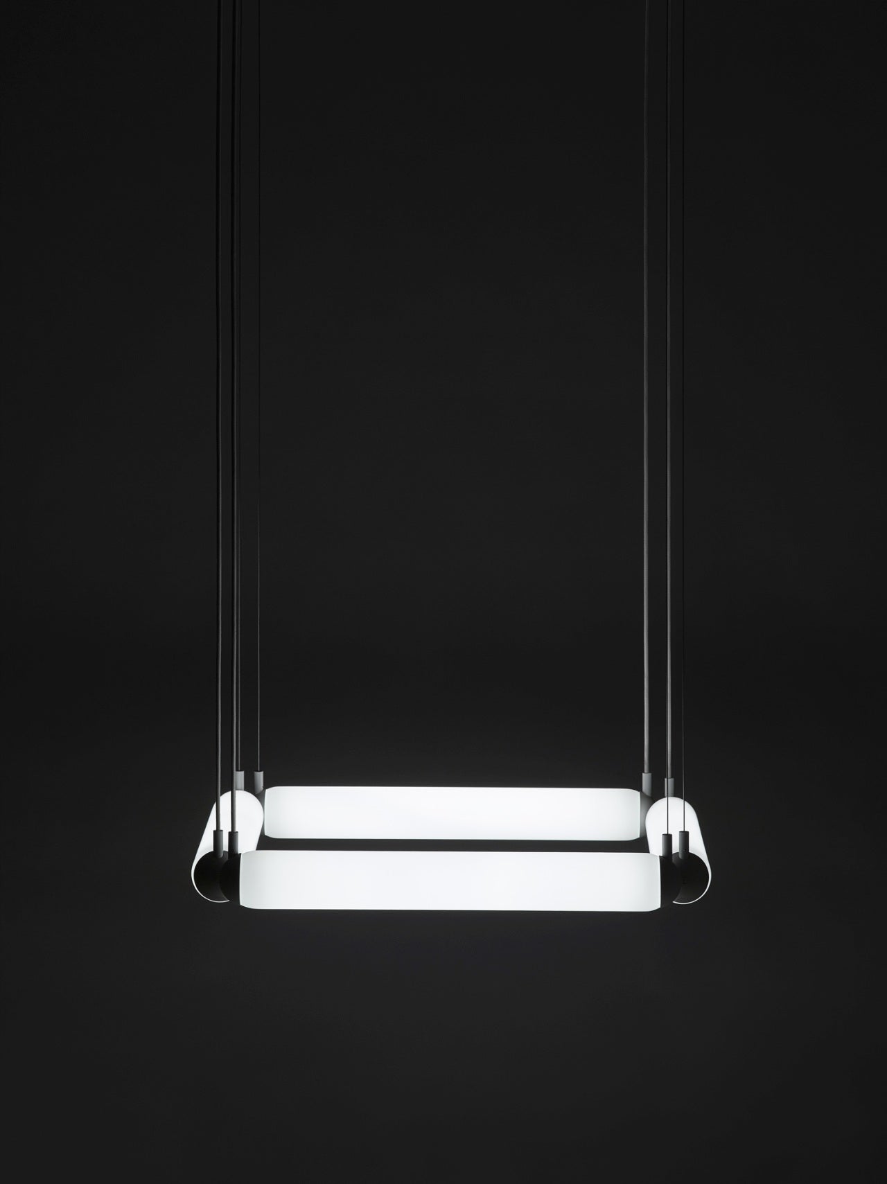 Hanglamp PURO CONTOUR - SQUARE mat glas