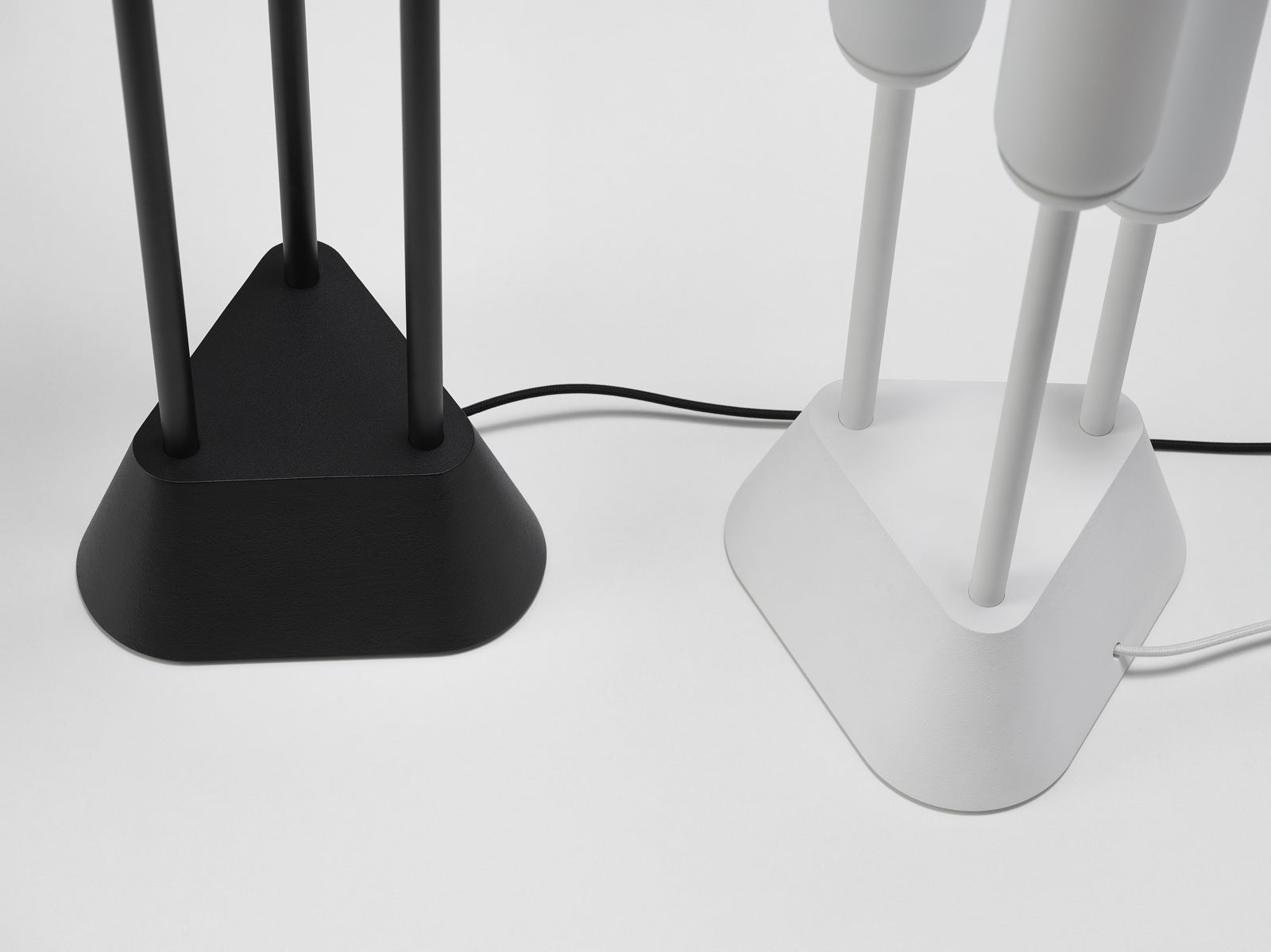 Vloerlamp PURO mat glas