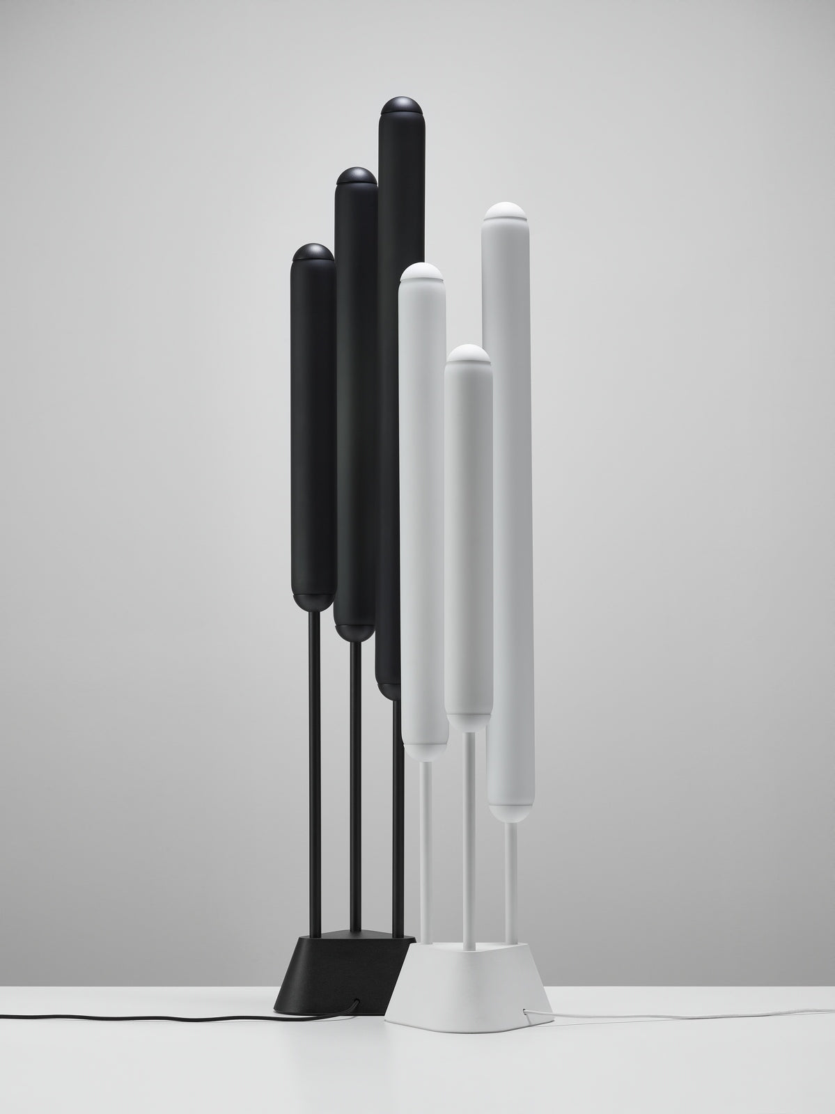 Vloerlamp PURO mat glas