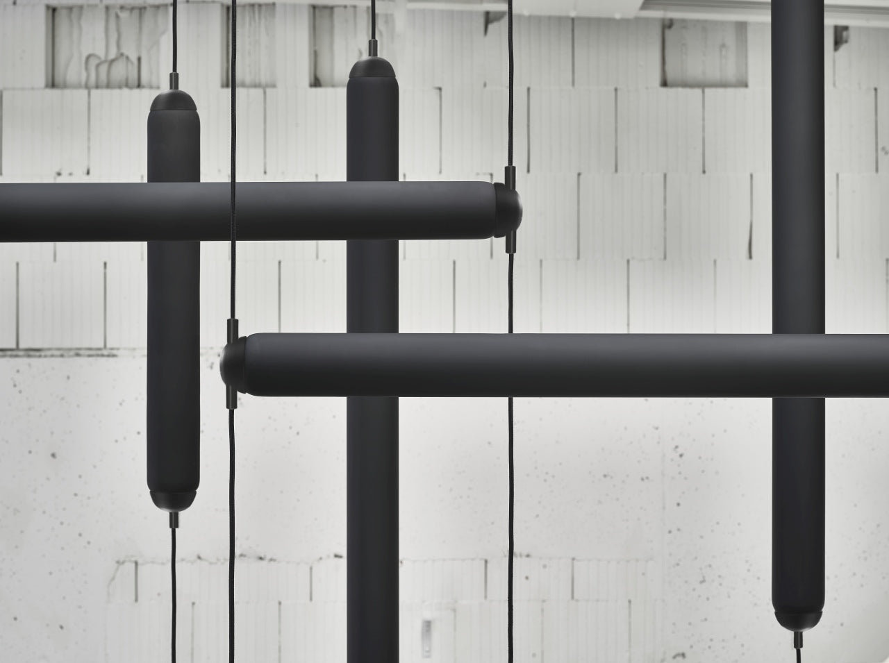 Lampa wisząca PURO SINGLE - HORIZONTAL szkło matowe – styl minimalistyczny