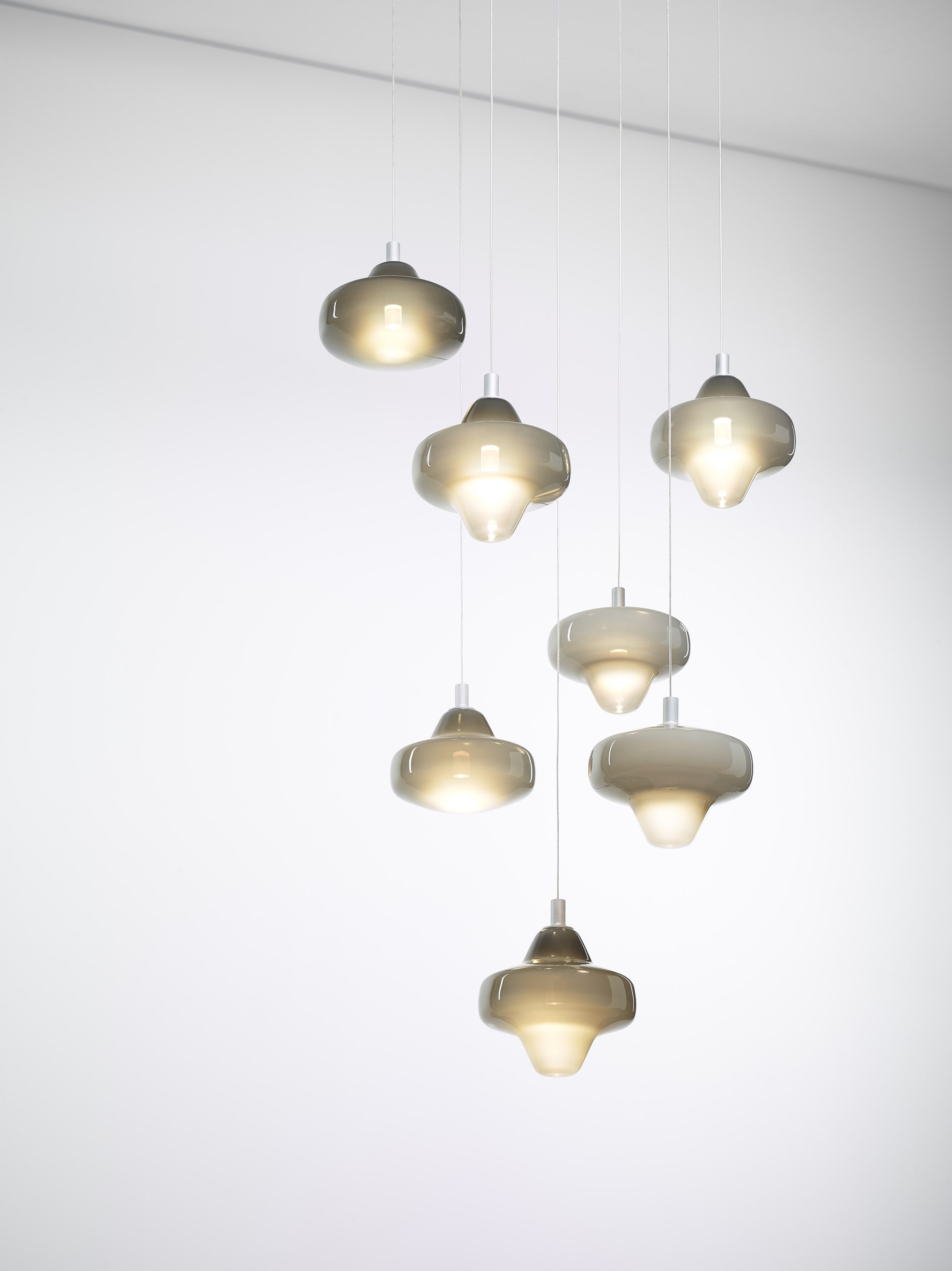 Starcloud hanging lamp inflatable glass