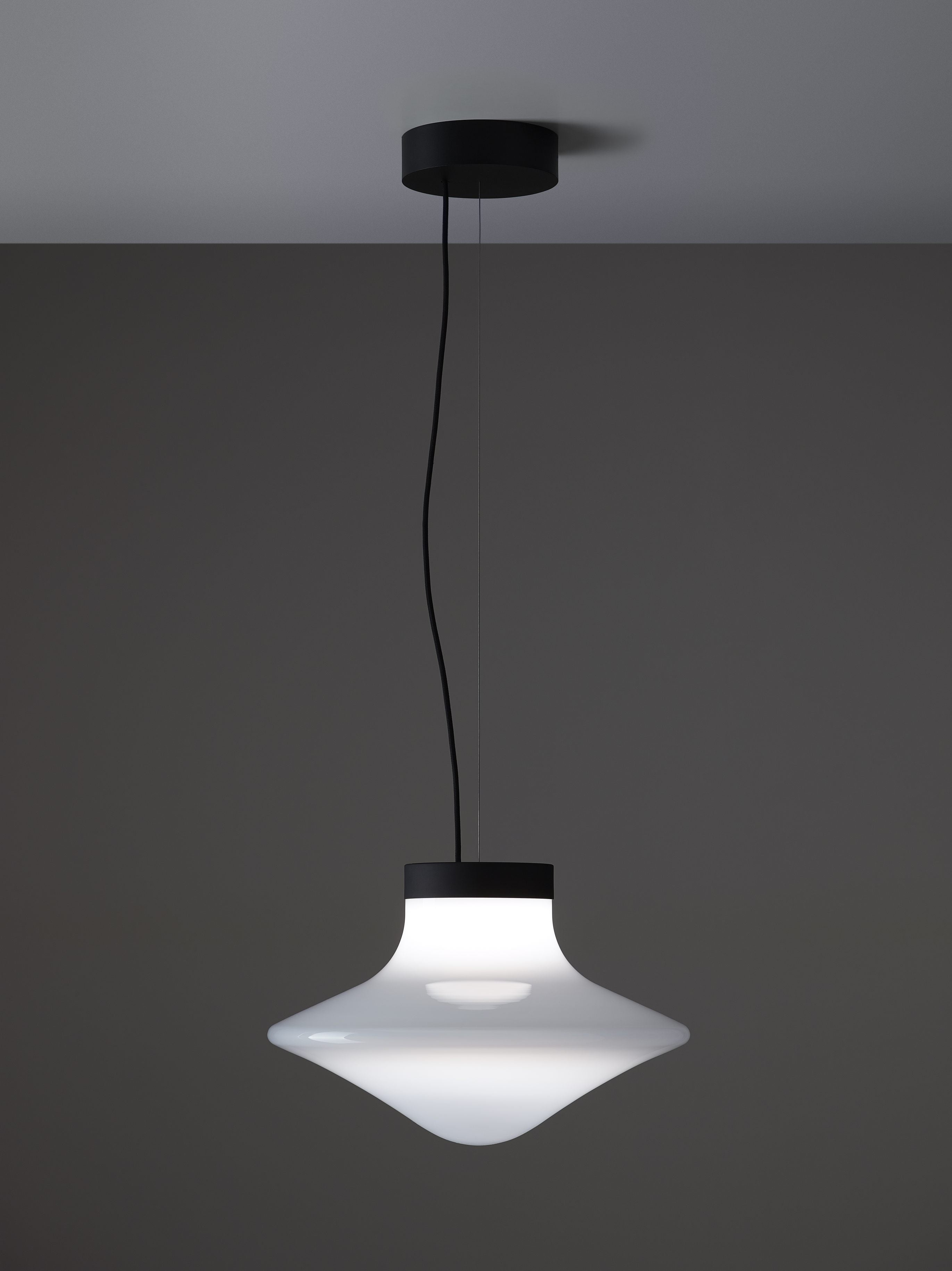 TROTTOL hanging lamp inflatable glass