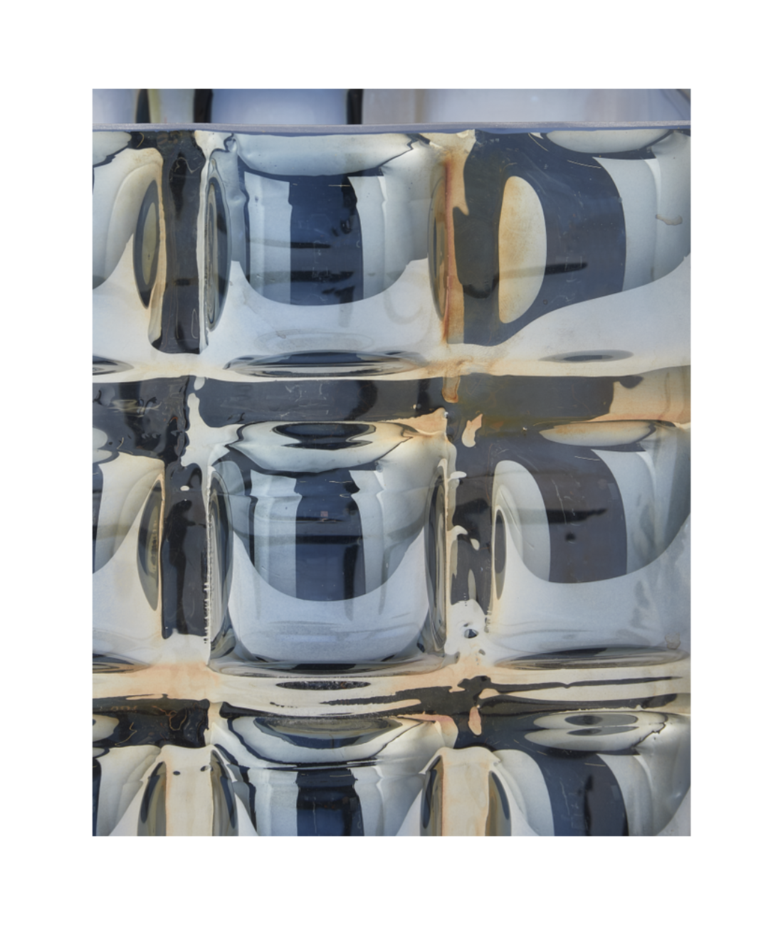 Vaas BUBBLE donkerblauw