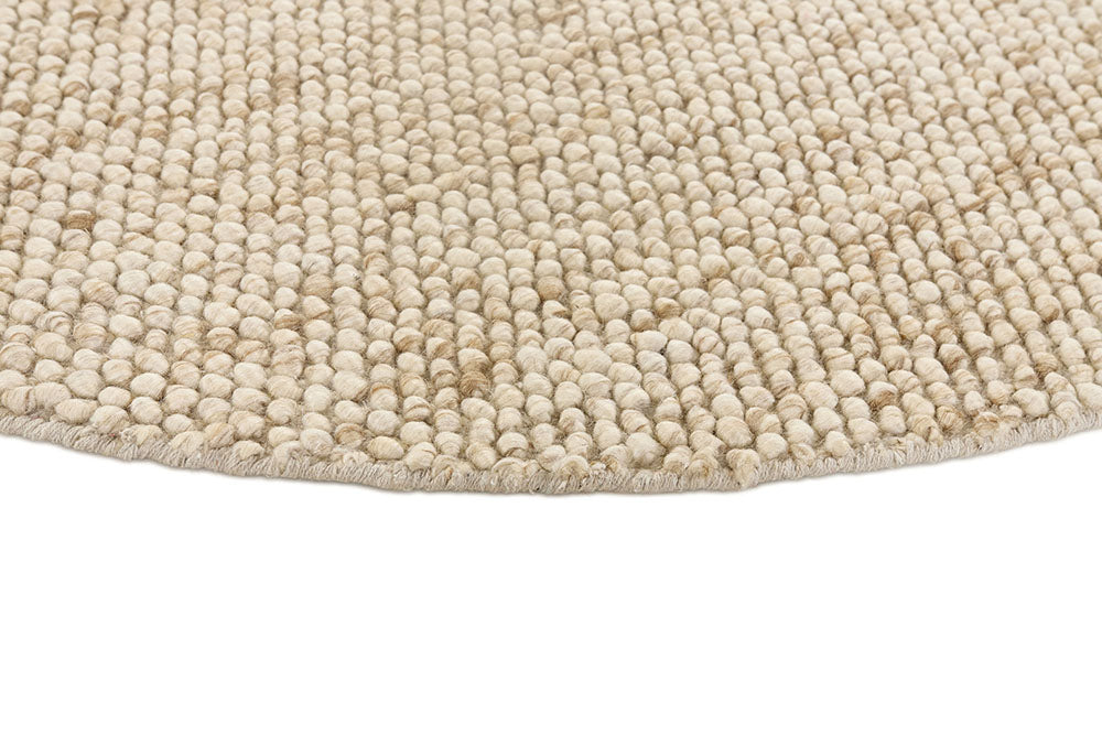 Runder Teppich BUBBLES beige