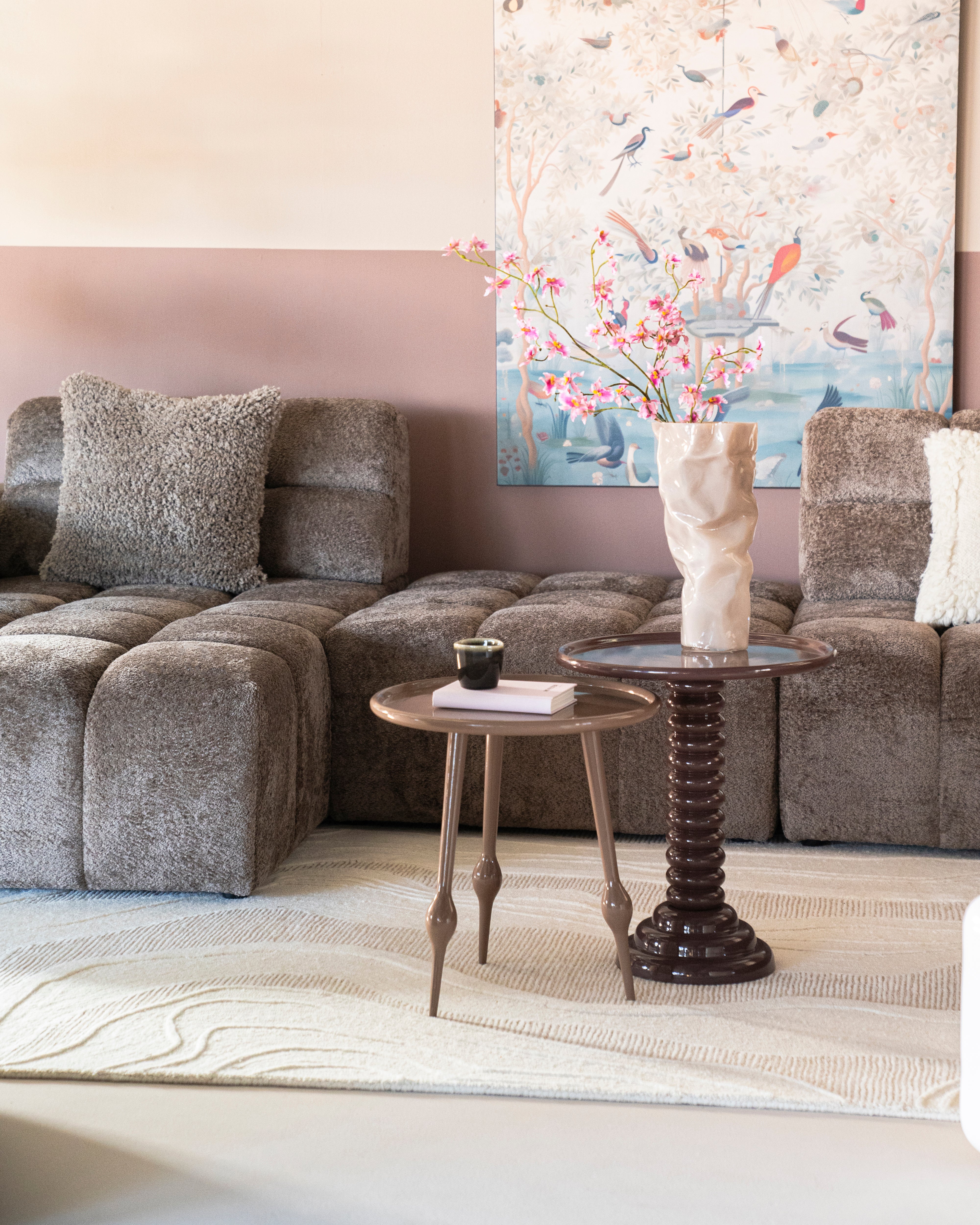 BASCO brown side table